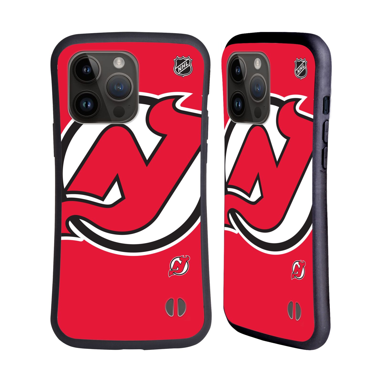 Obal na mobil Apple iPhone 15 PRO MAX - HEAD CASE - NHL - New Jersey Devils - velký znak