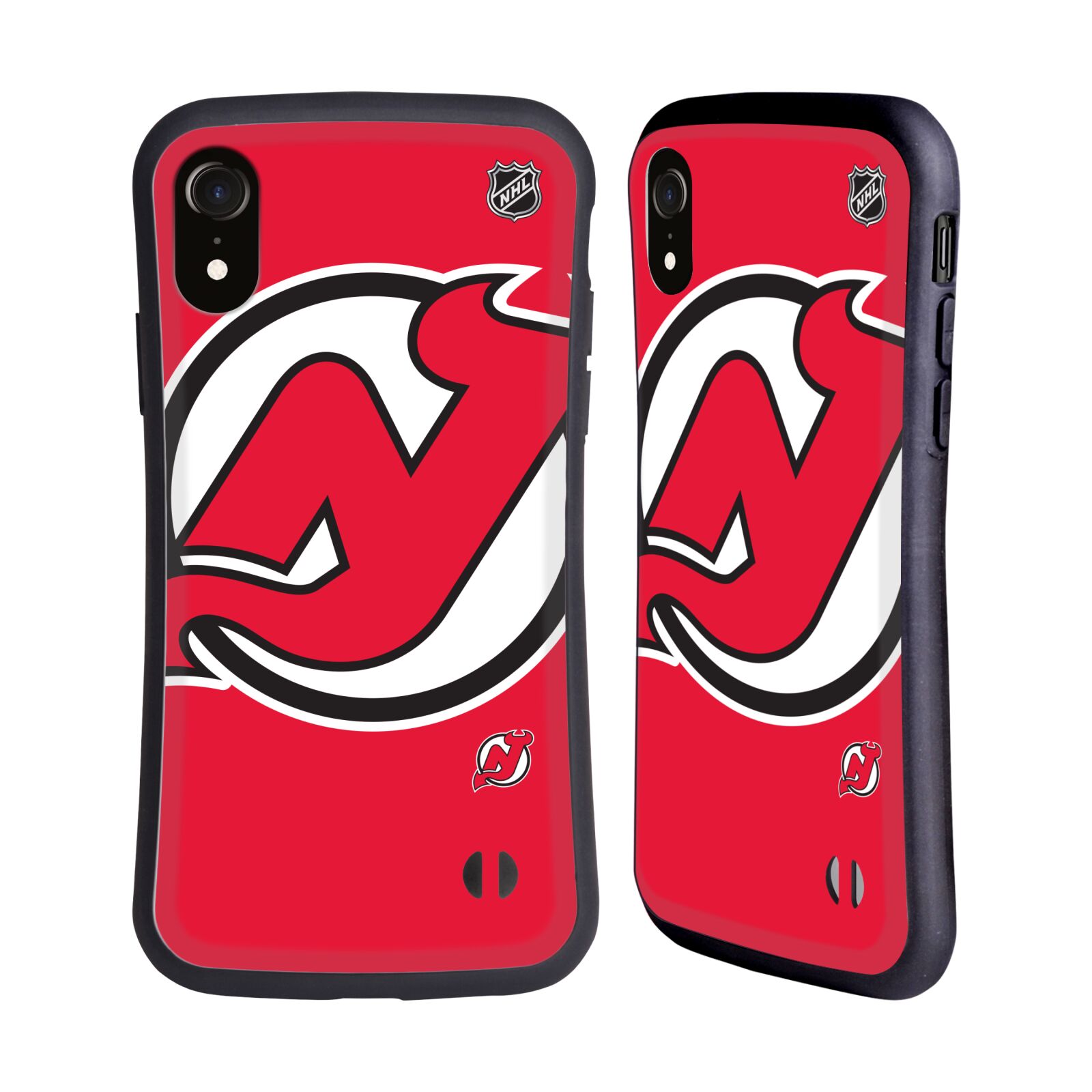 Obal na mobil Apple iPhone XR - HEAD CASE - NHL - New Jersey Devils - velký znak