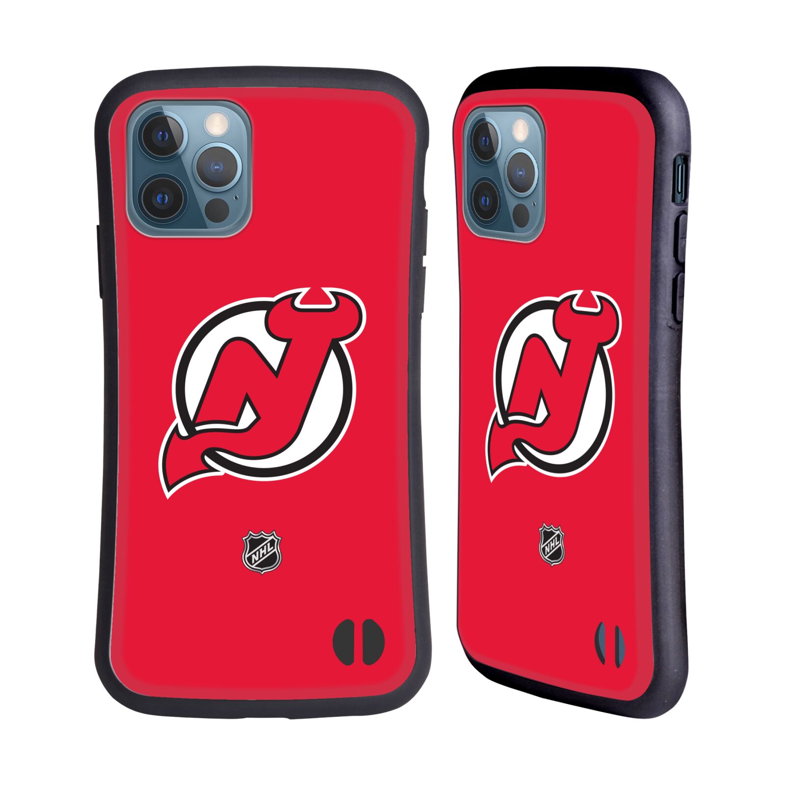 Obal na mobil Apple iPhone 12 / 12 PRO - HEAD CASE - NHL - New Jersey Devils - znak