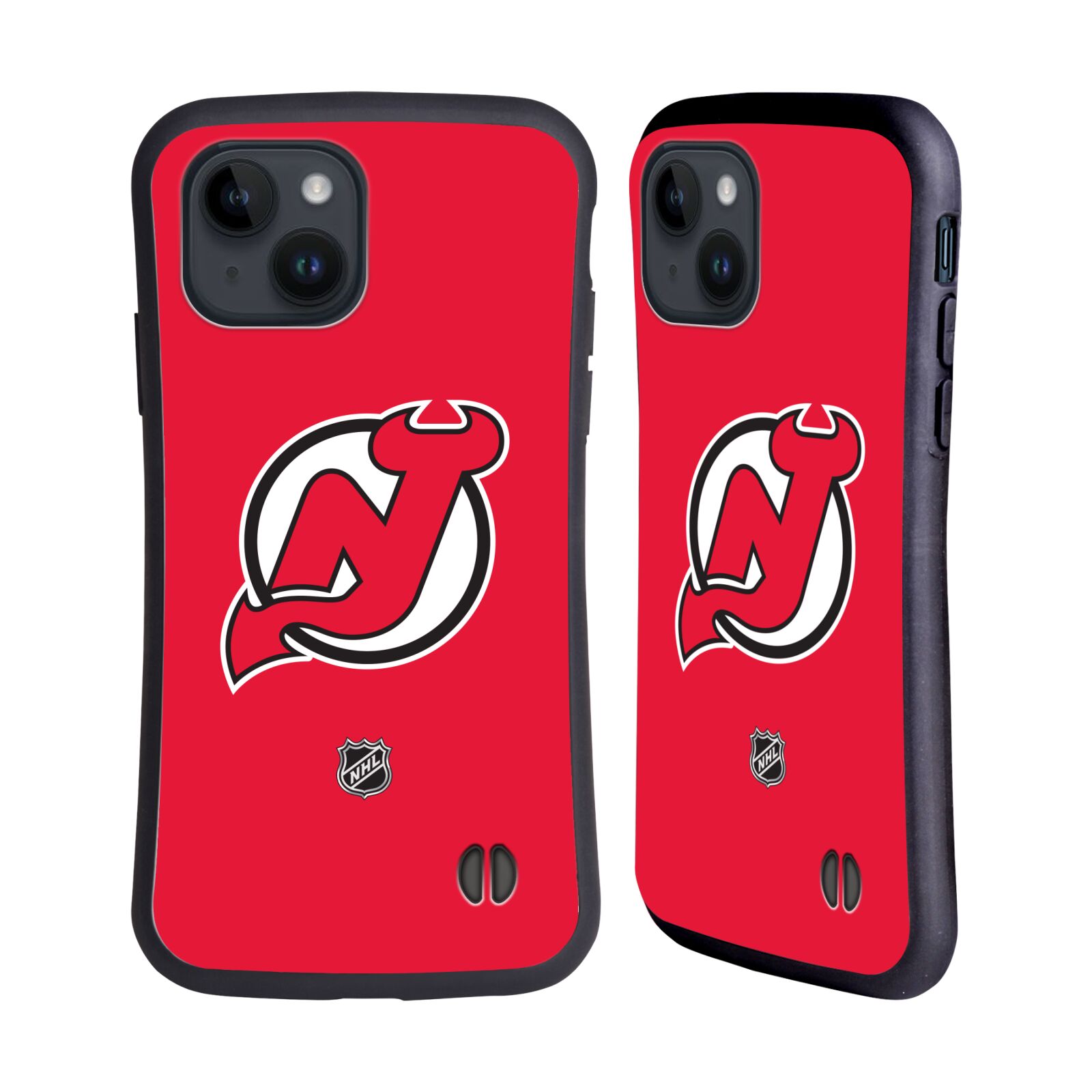 Obal na mobil Apple iPhone 15 - HEAD CASE - NHL - New Jersey Devils - znak