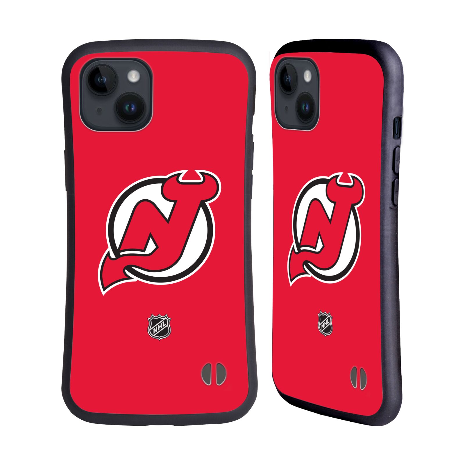 Obal na mobil Apple iPhone 15 PLUS - HEAD CASE - NHL - New Jersey Devils - znak