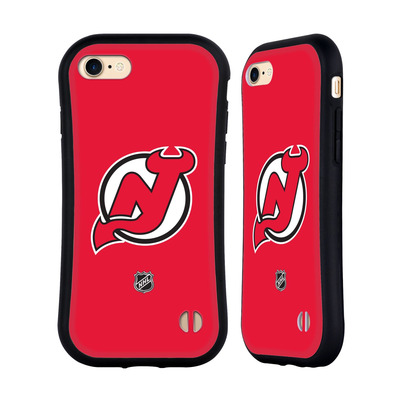Obal na mobil Apple iPhone 7/8, SE 2020 - HEAD CASE - NHL - New Jersey Devils - znak