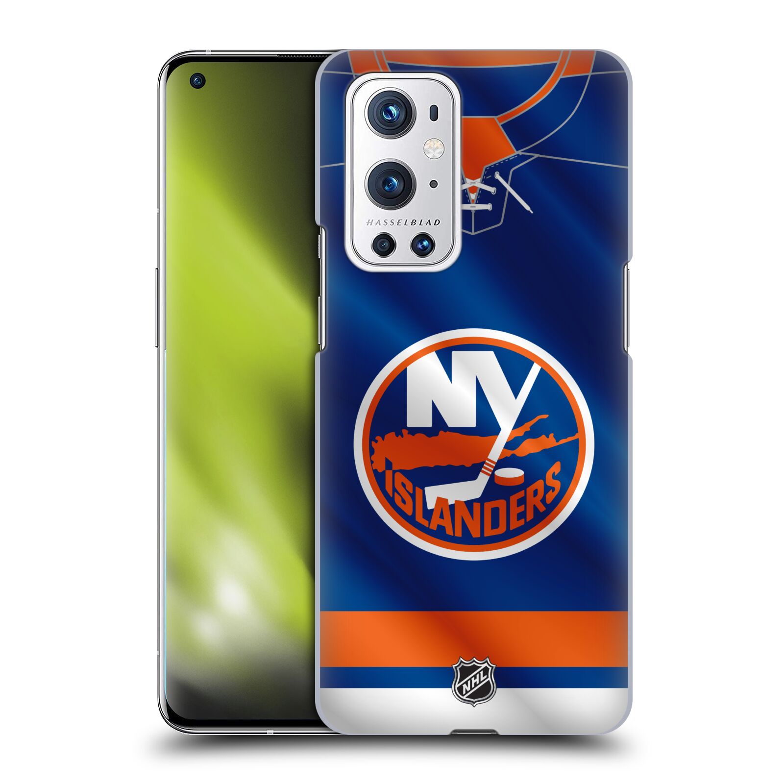 Pouzdro na mobil OnePlus 9 PRO - HEAD CASE - Hokej NHL - New York Islanders - Dres