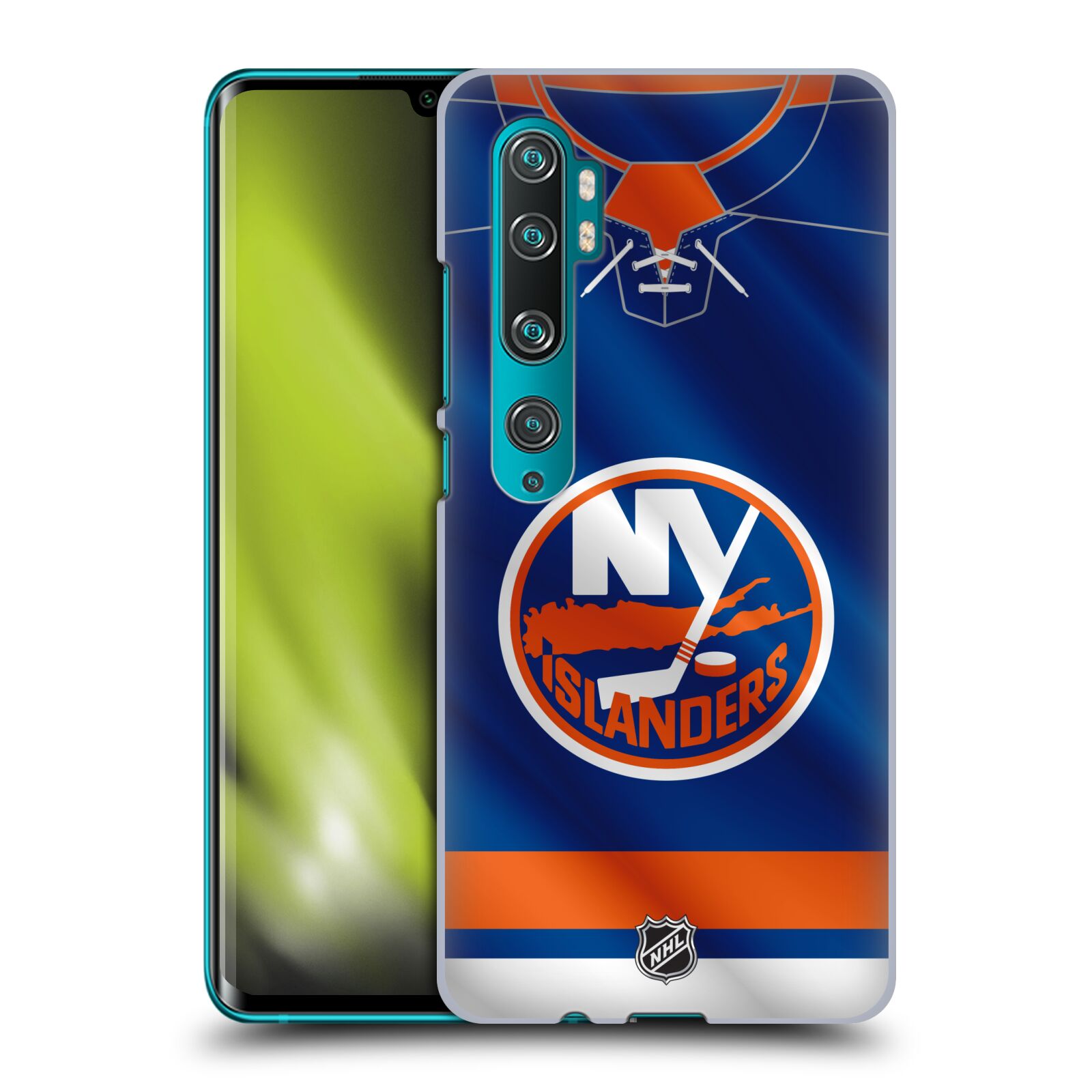 Pouzdro na mobil Xiaomi Mi Note 10 / Mi Note 10 Pro - HEAD CASE - Hokej NHL - New York Islanders - Dres