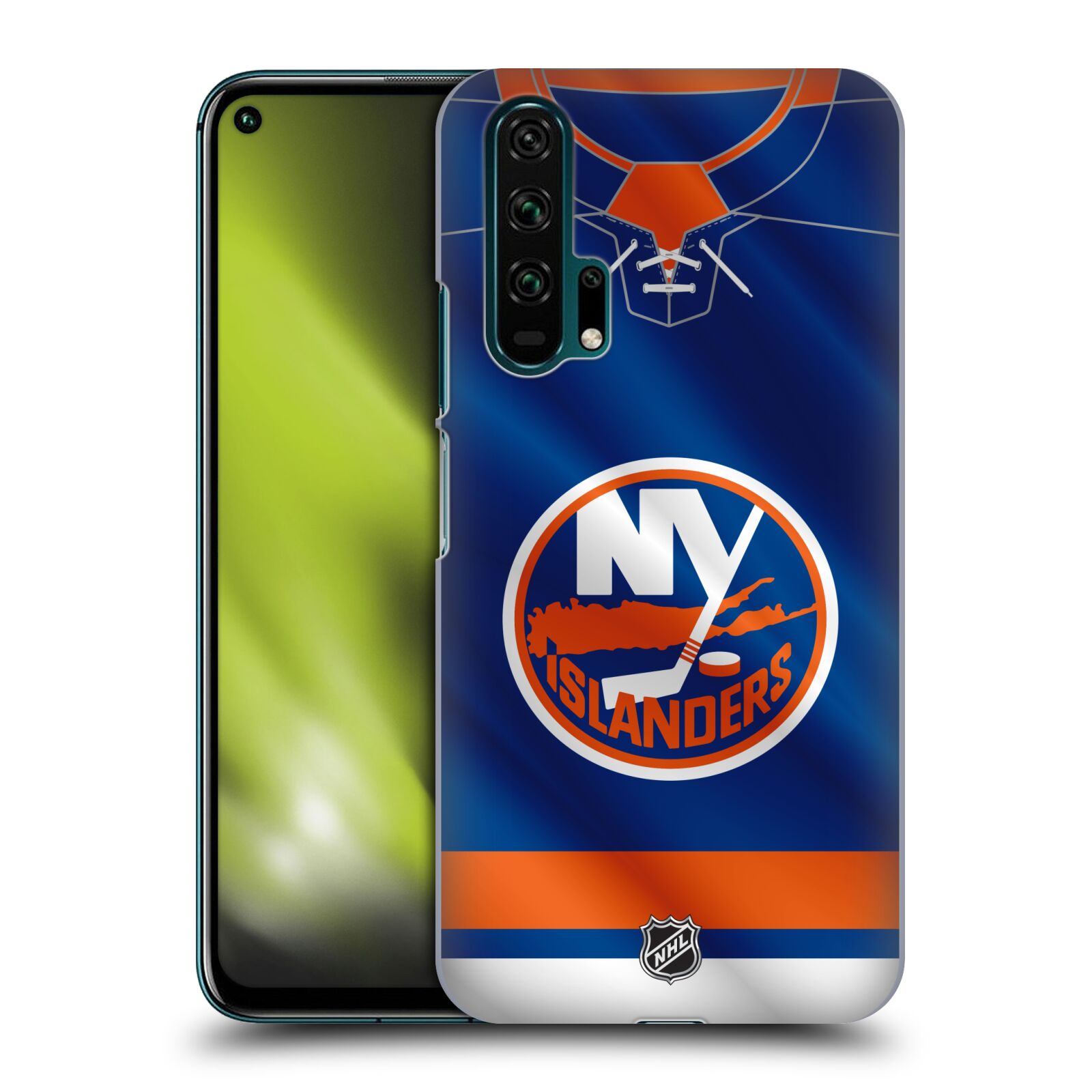 Pouzdro na mobil HONOR 20 PRO - HEAD CASE - Hokej NHL - New York Islanders - Dres