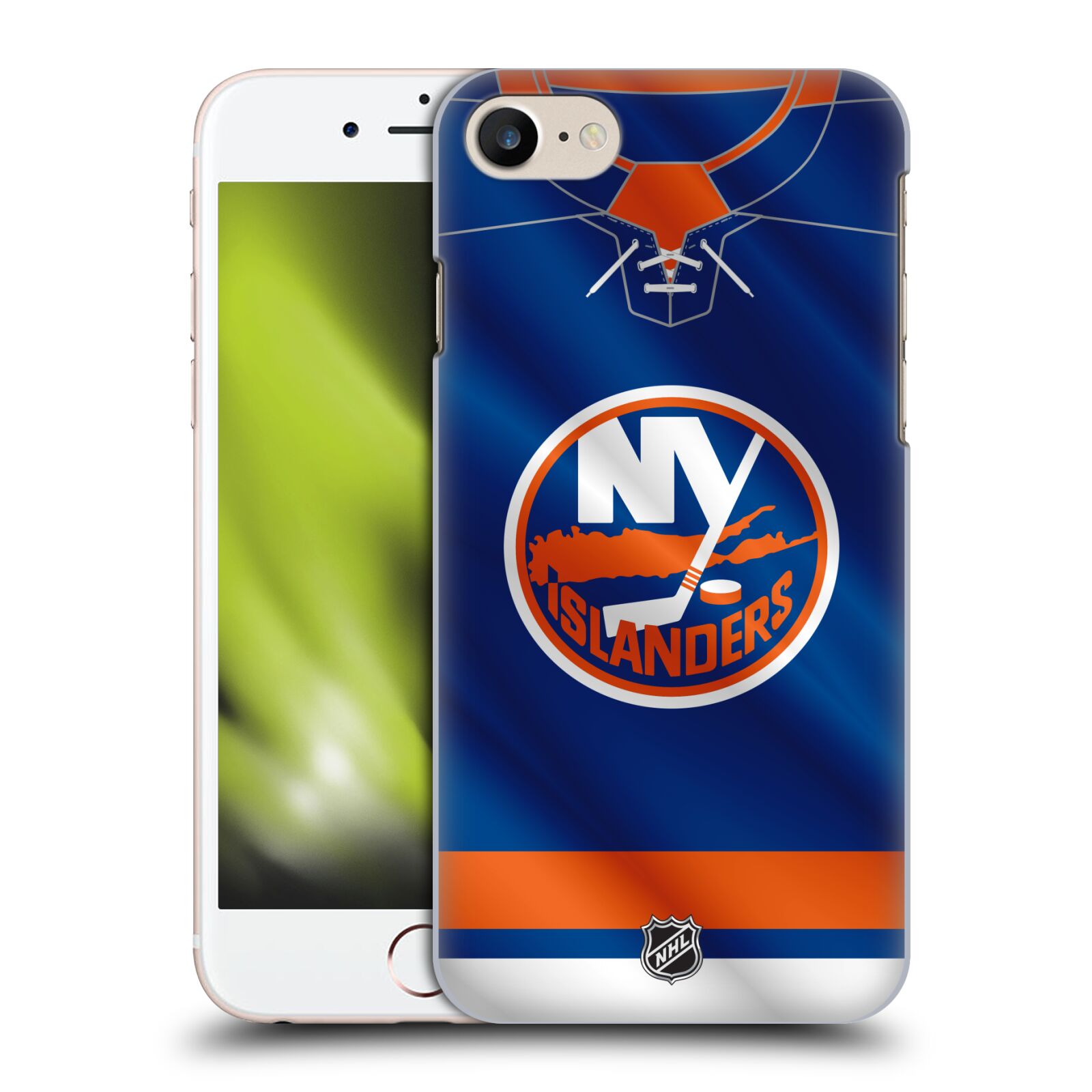 Pouzdro na mobil Apple Iphone 7/8 - HEAD CASE - Hokej NHL - New York Islanders - Dres