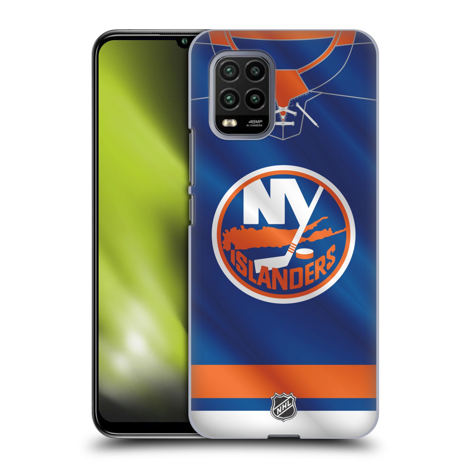 Pouzdro na mobil Xiaomi  Mi 10 LITE / Mi 10 LITE 5G - HEAD CASE - Hokej NHL - New York Islanders - Dres