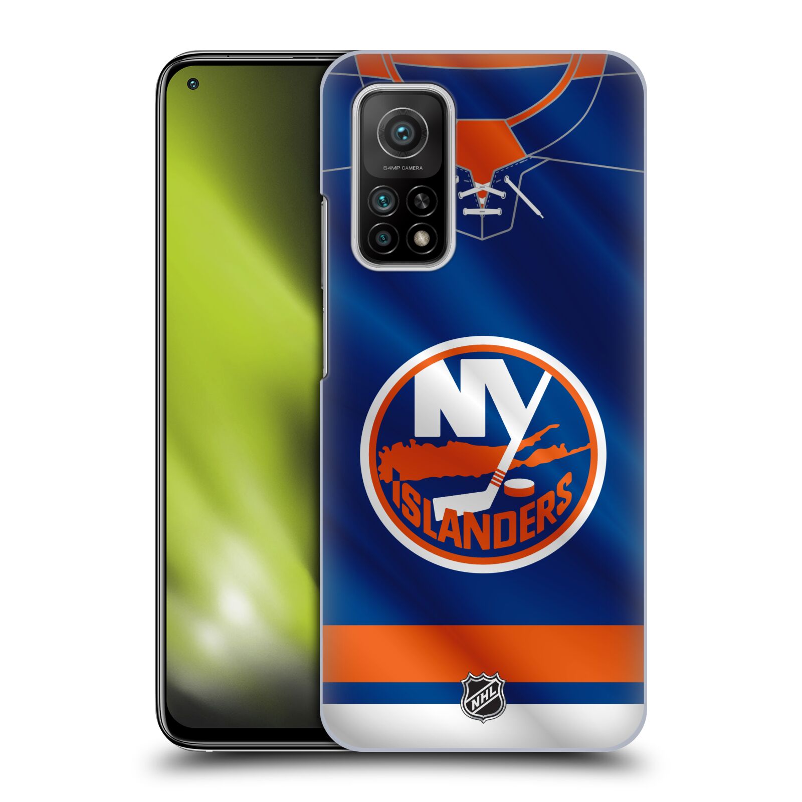 Pouzdro na mobil Xiaomi  Mi 10T / Mi 10T PRO - HEAD CASE - Hokej NHL - New York Islanders - Dres