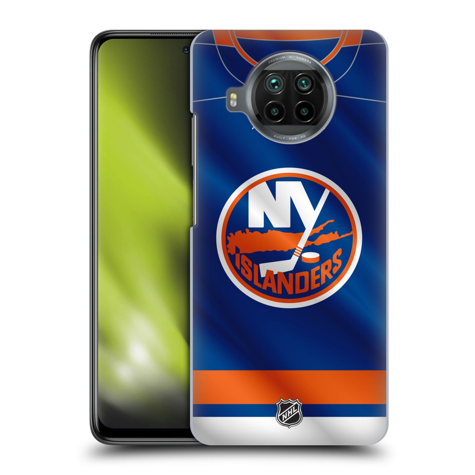 Pouzdro na mobil Xiaomi  Mi 10T LITE 5G - HEAD CASE - Hokej NHL - New York Islanders - Dres