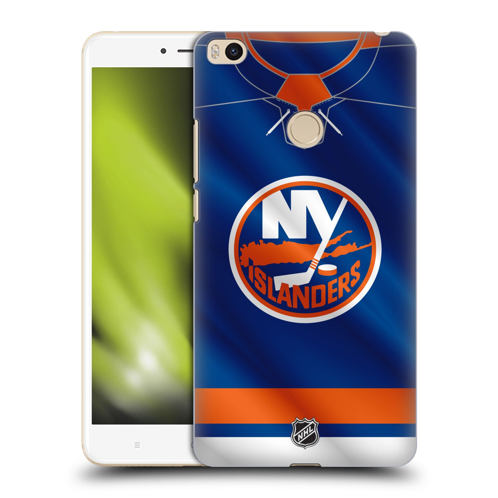 Pouzdro na mobil Xiaomi Mi Max 2 - HEAD CASE - Hokej NHL - New York Islanders - Dres