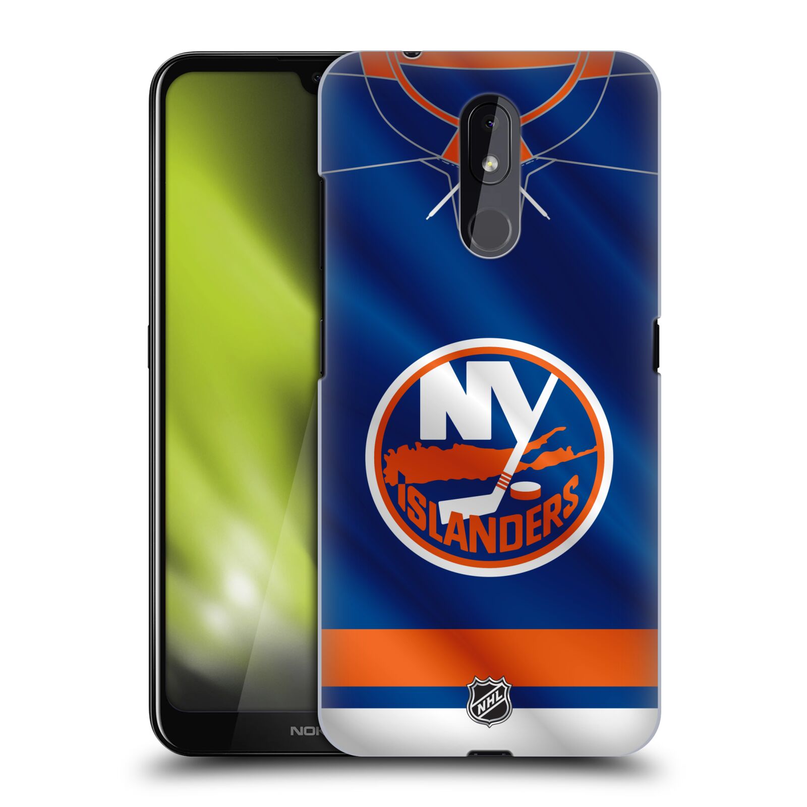 Pouzdro na mobil Nokia 3.2 - HEAD CASE - Hokej NHL - New York Islanders - Dres