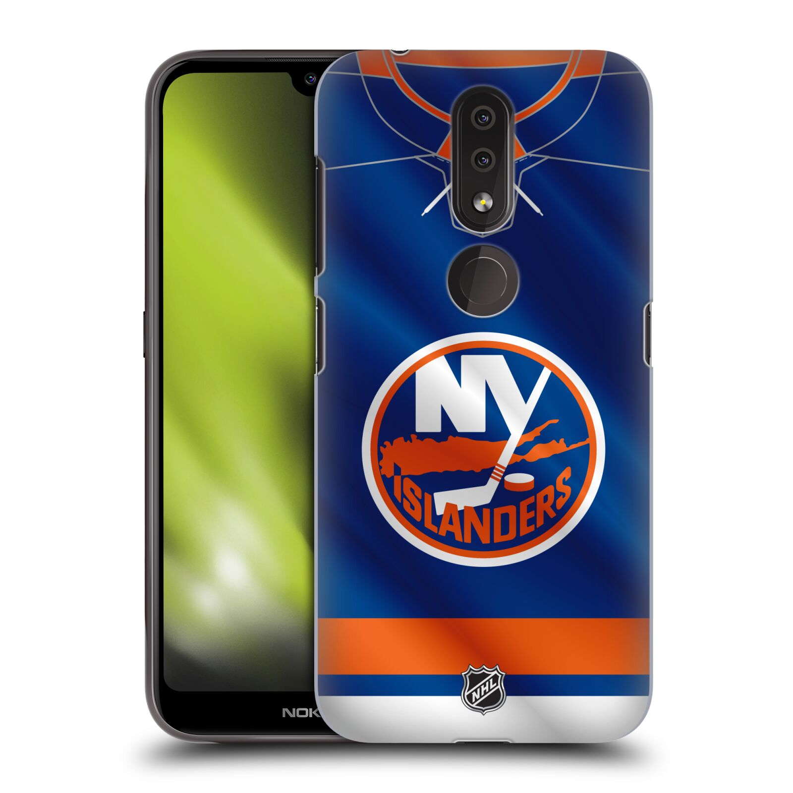 Pouzdro na mobil Nokia 4.2 - HEAD CASE - Hokej NHL - New York Islanders - Dres