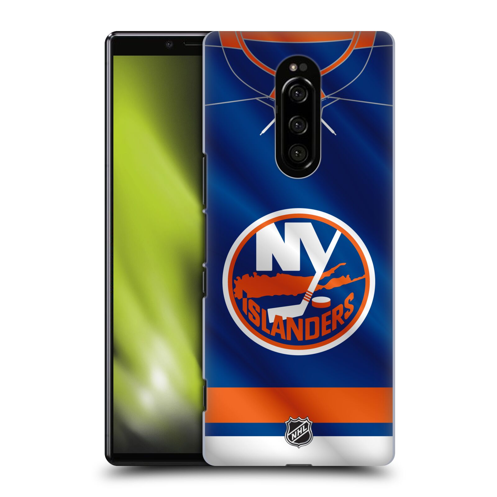 Pouzdro na mobil Sony Xperia 1 - HEAD CASE - Hokej NHL - New York Islanders - Dres