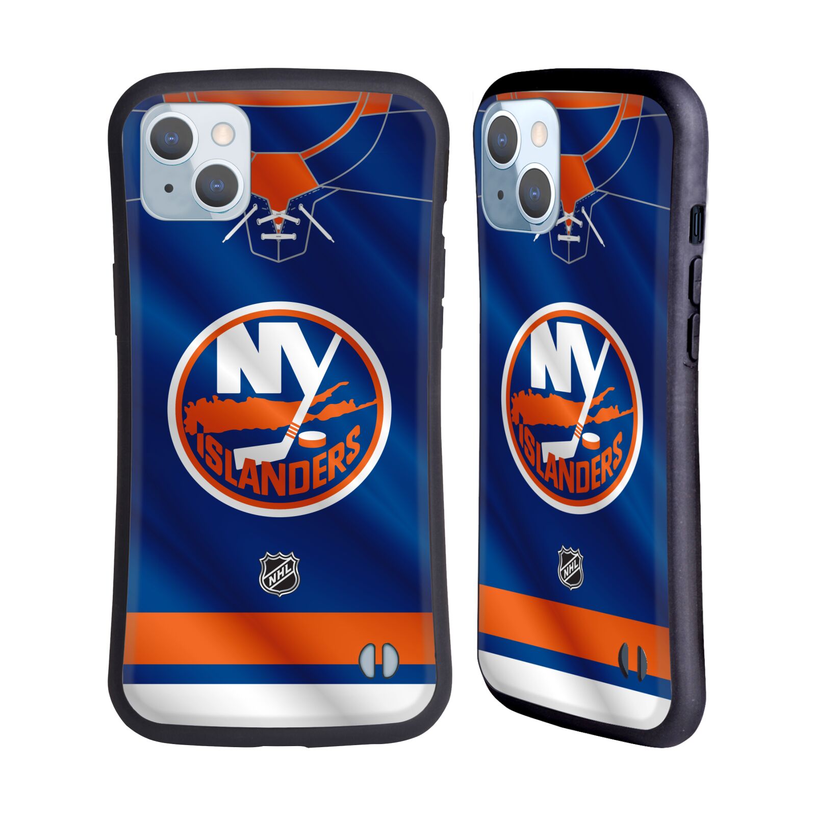 Obal na mobil Apple iPhone 14 PLUS - HEAD CASE - NHL - New York Islanders dres