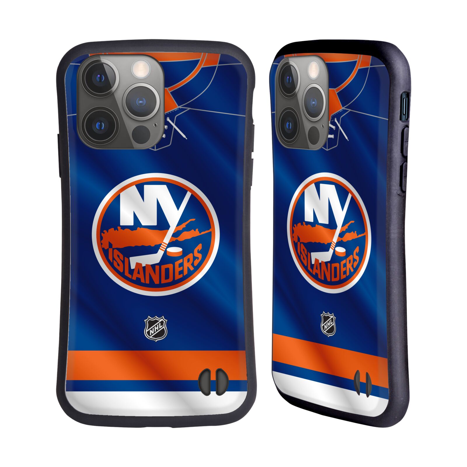 Obal na mobil Apple iPhone 14 PRO - HEAD CASE - NHL - New York Islanders dres