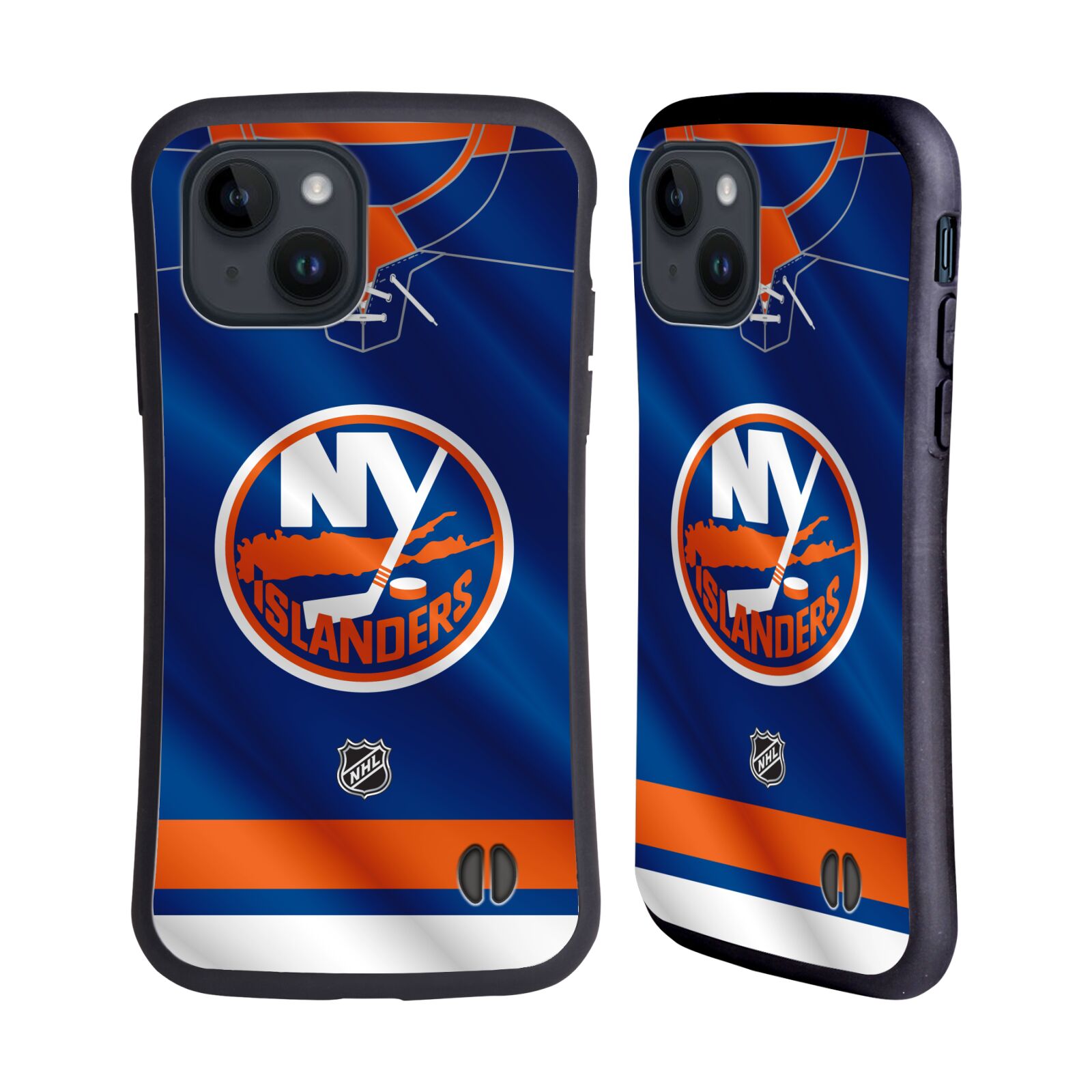 Obal na mobil Apple iPhone 15 - HEAD CASE - NHL - New York Islanders dres