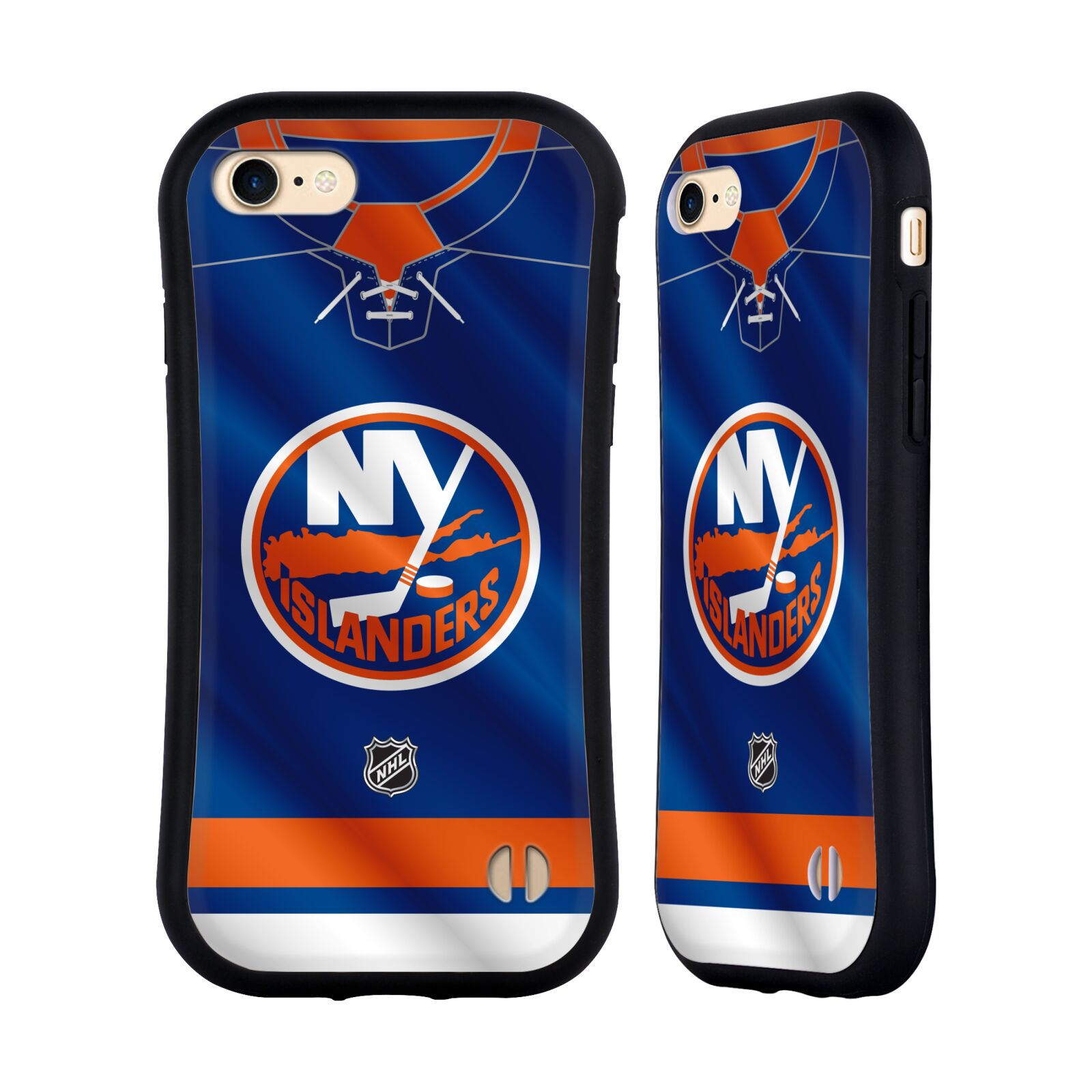 Obal na mobil Apple iPhone 7/8, SE 2020 - HEAD CASE - NHL - New York Islanders dres
