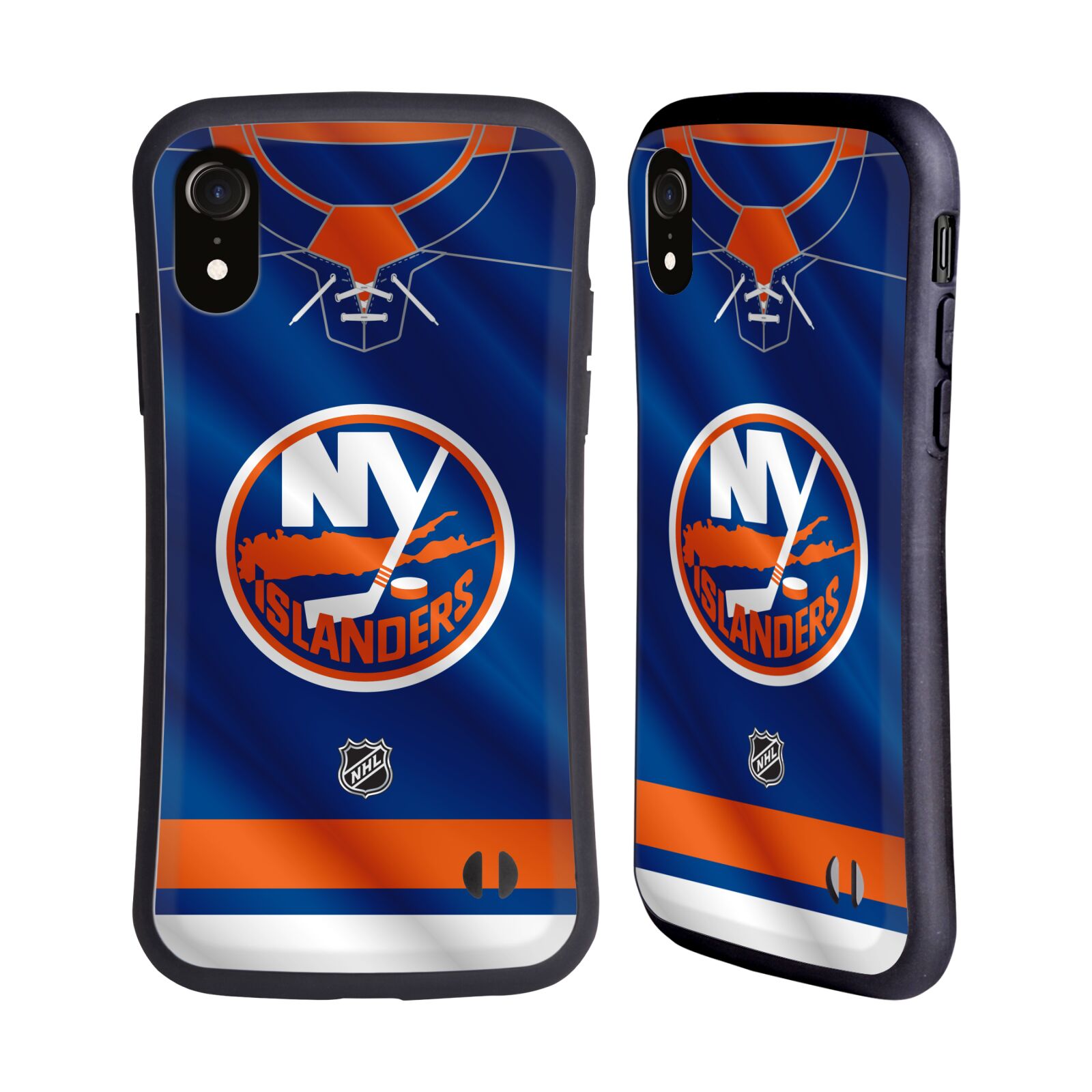 Obal na mobil Apple iPhone XR - HEAD CASE - NHL - New York Islanders dres