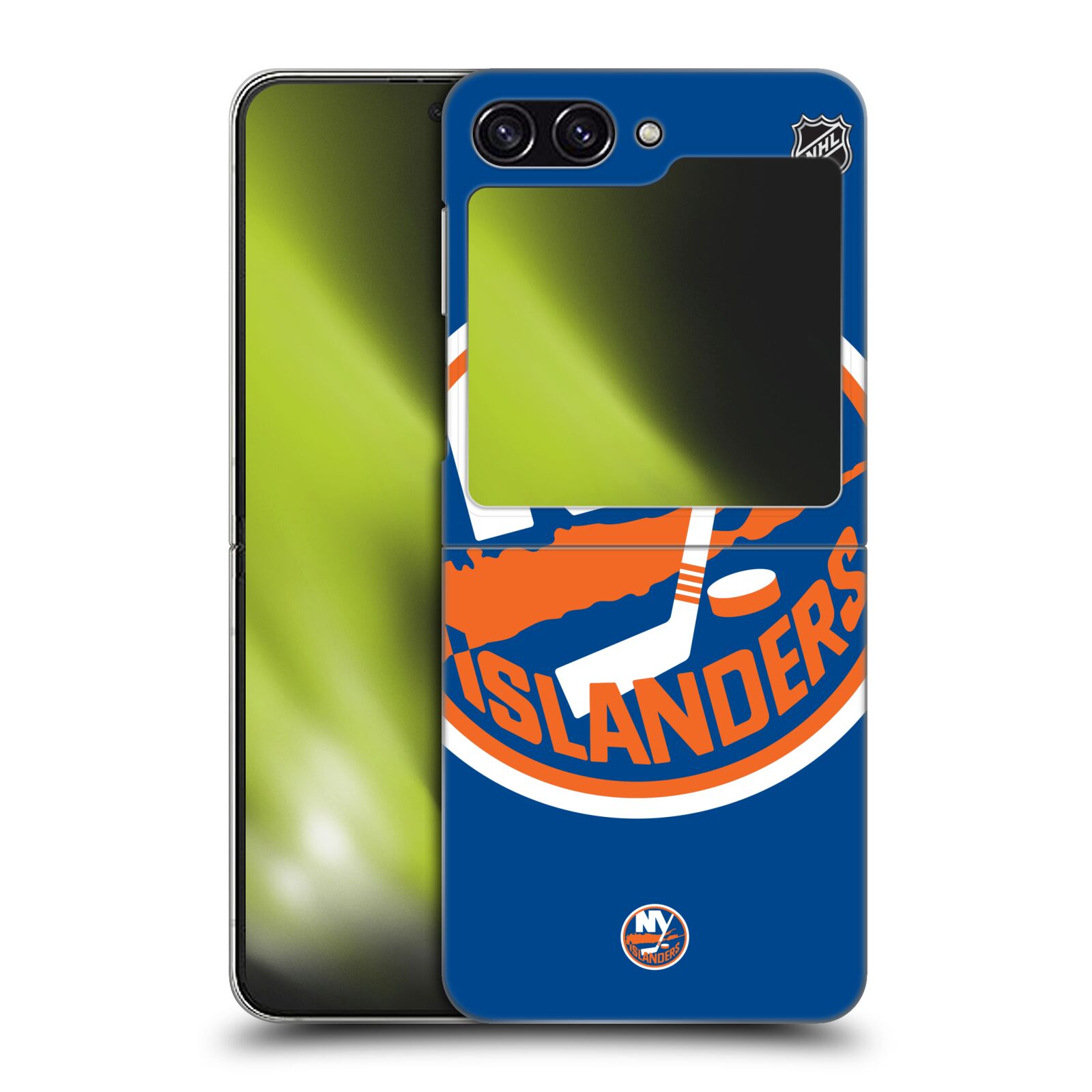 Plastový obal HEAD CASE na mobil Samsung Galaxy Z Flip 5  Hokej NHL - New York Islanders - Velký znak