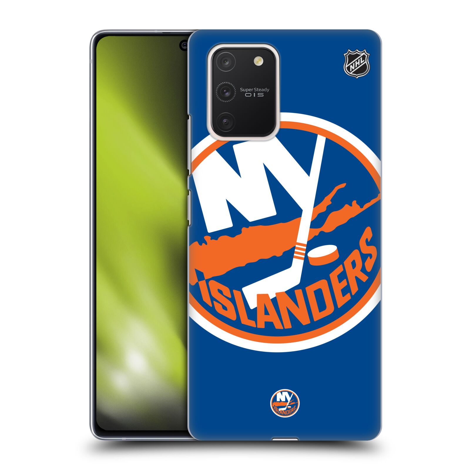 Pouzdro na mobil Samsung Galaxy S10 LITE - HEAD CASE - Hokej NHL - New York Islanders - Velký znak