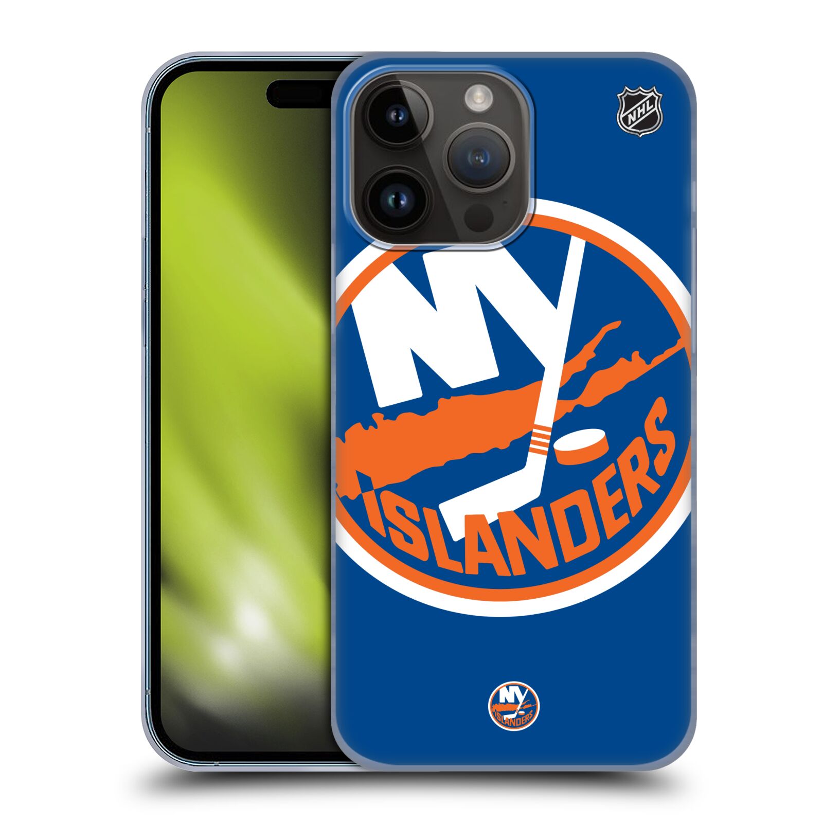 Plastový obal HEAD CASE na mobil Apple Iphone 15 PRO MAX  Hokej NHL - New York Islanders - Velký znak