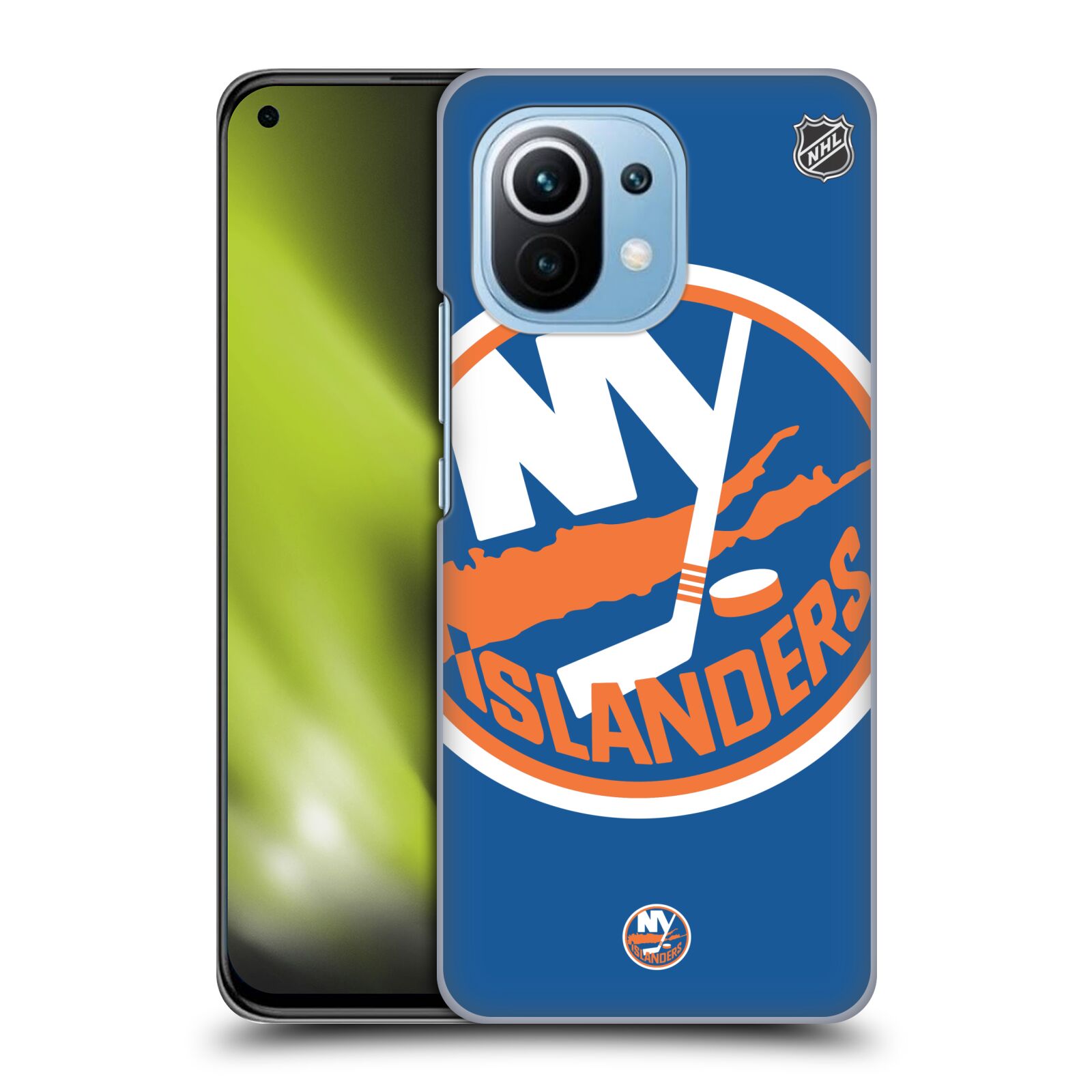 Pouzdro na mobil Xiaomi  Mi 11 - HEAD CASE - Hokej NHL - New York Islanders - Velký znak