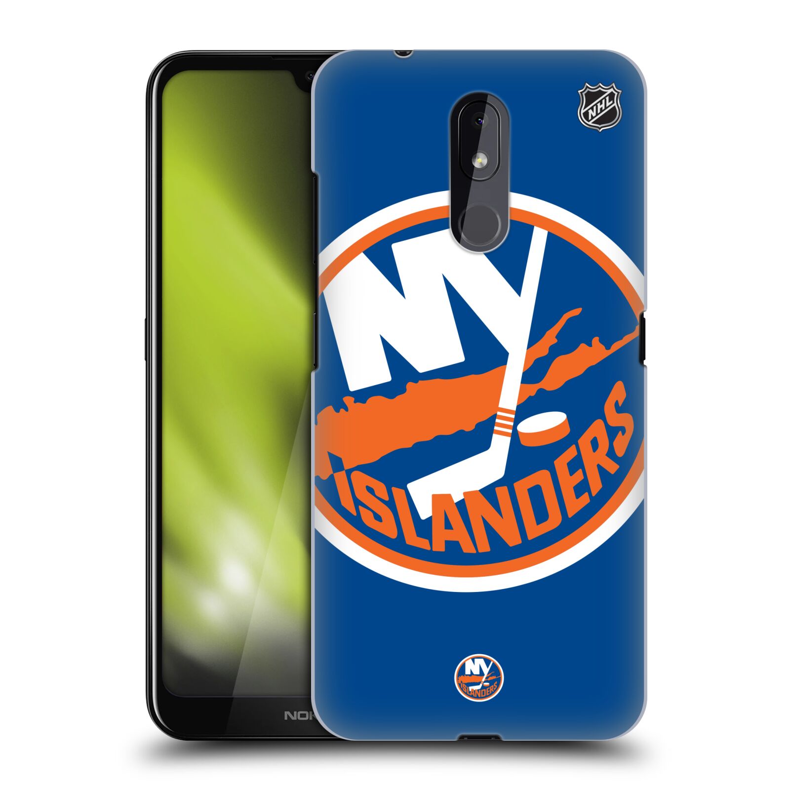 Pouzdro na mobil Nokia 3.2 - HEAD CASE - Hokej NHL - New York Islanders - Velký znak