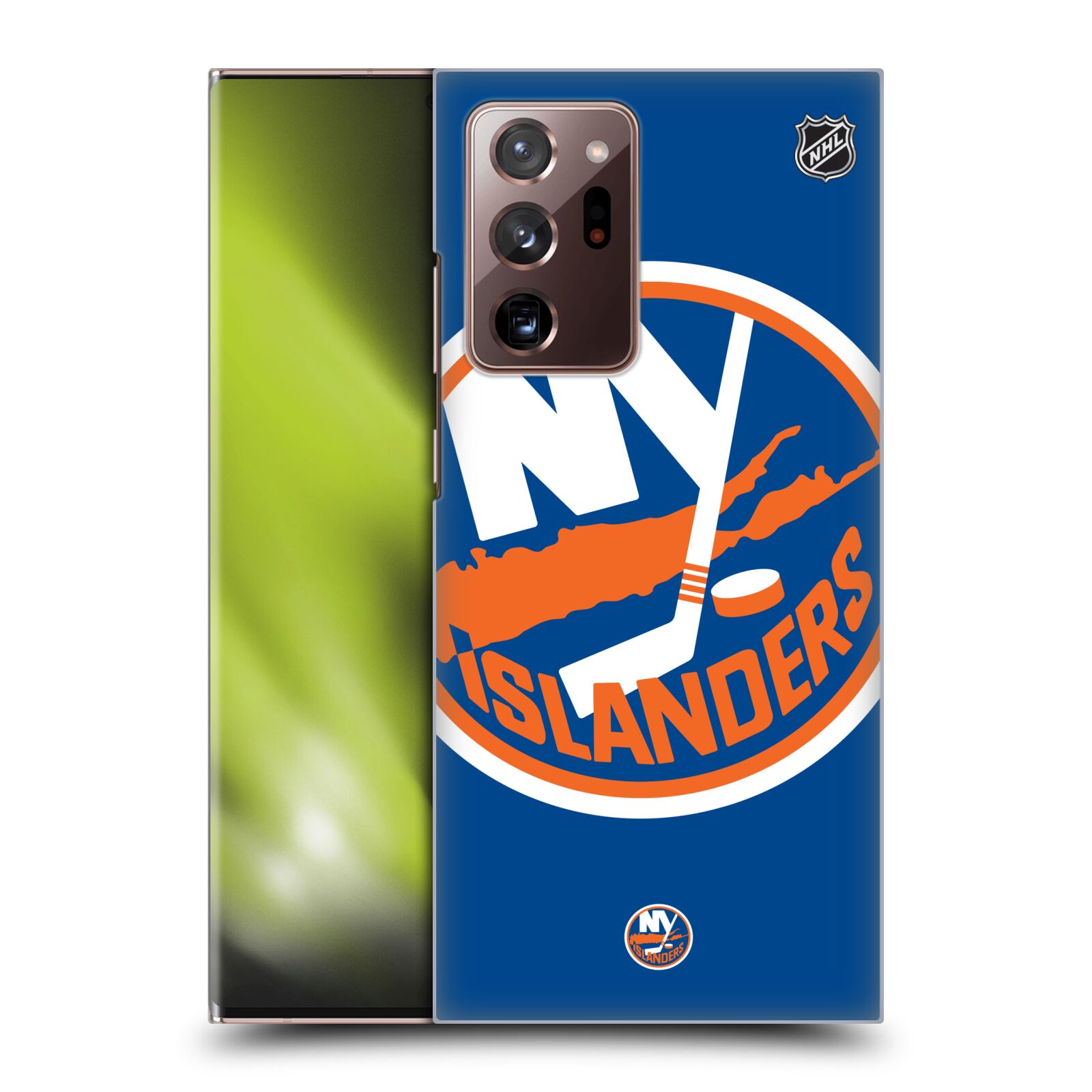 Pouzdro na mobil Samsung Galaxy Note 20 ULTRA - HEAD CASE - Hokej NHL - New York Islanders - Velký znak