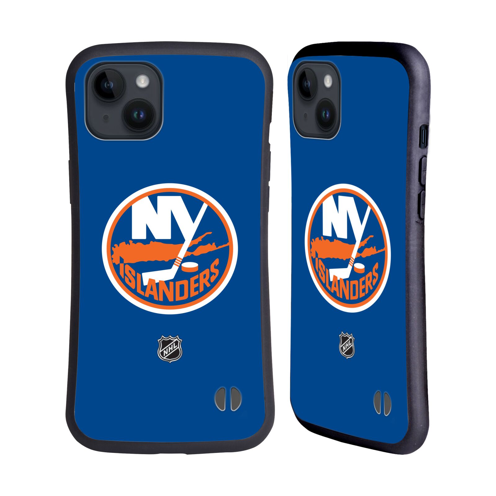 Obal na mobil Apple iPhone 15 PLUS - HEAD CASE - NHL - New York Islanders znak
