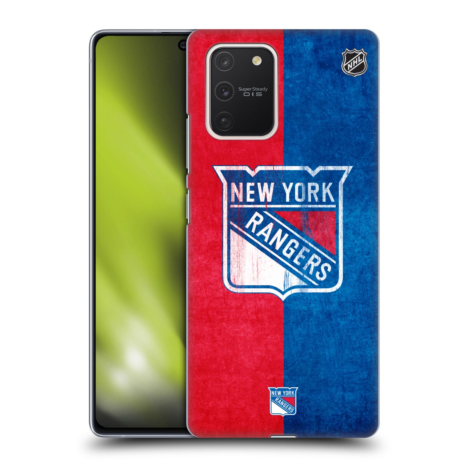 Pouzdro na mobil Samsung Galaxy S10 LITE - HEAD CASE - Hokej NHL - New York Rangers - Znak oldschool