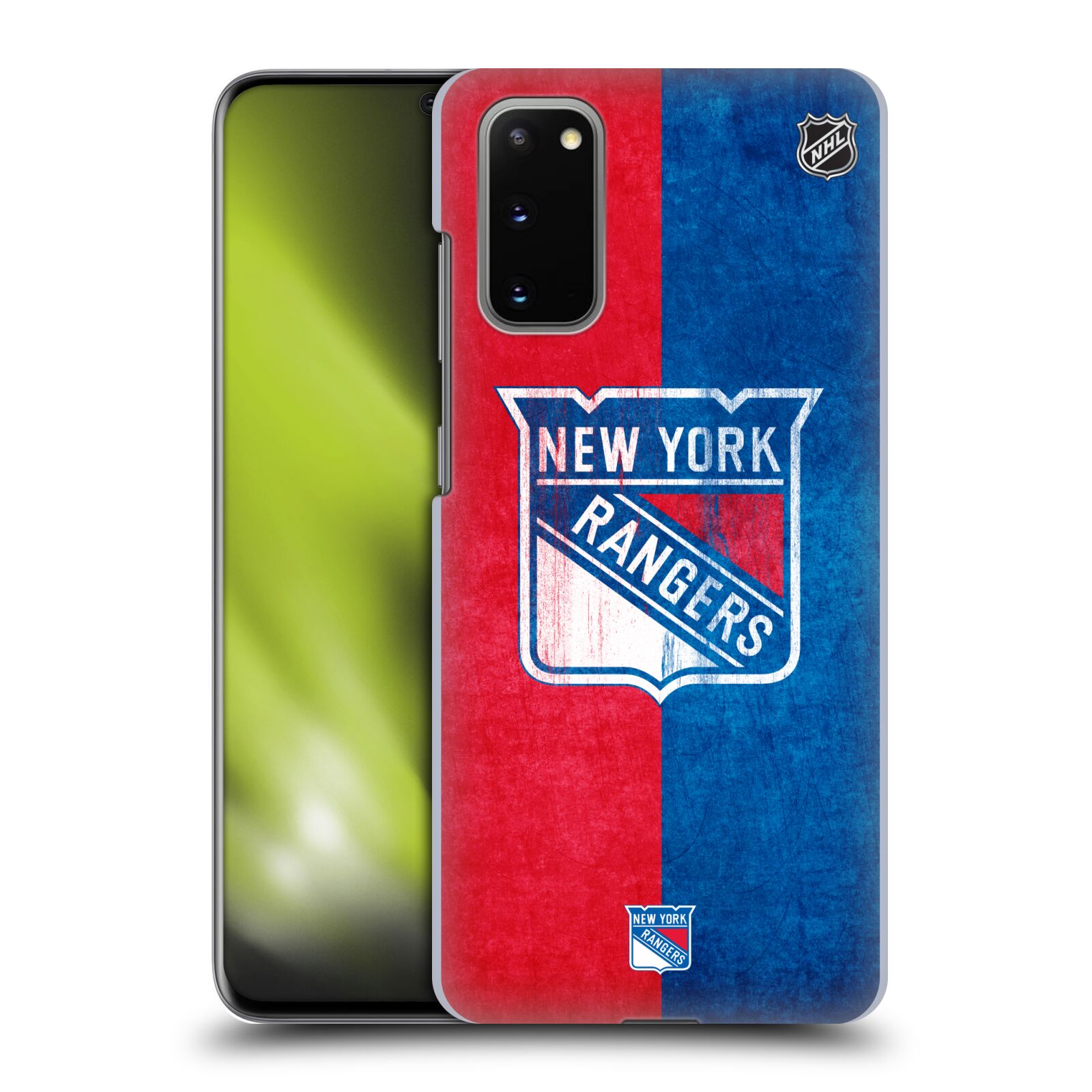 Pouzdro na mobil Samsung Galaxy S20 - HEAD CASE - Hokej NHL - New York Rangers - Znak oldschool