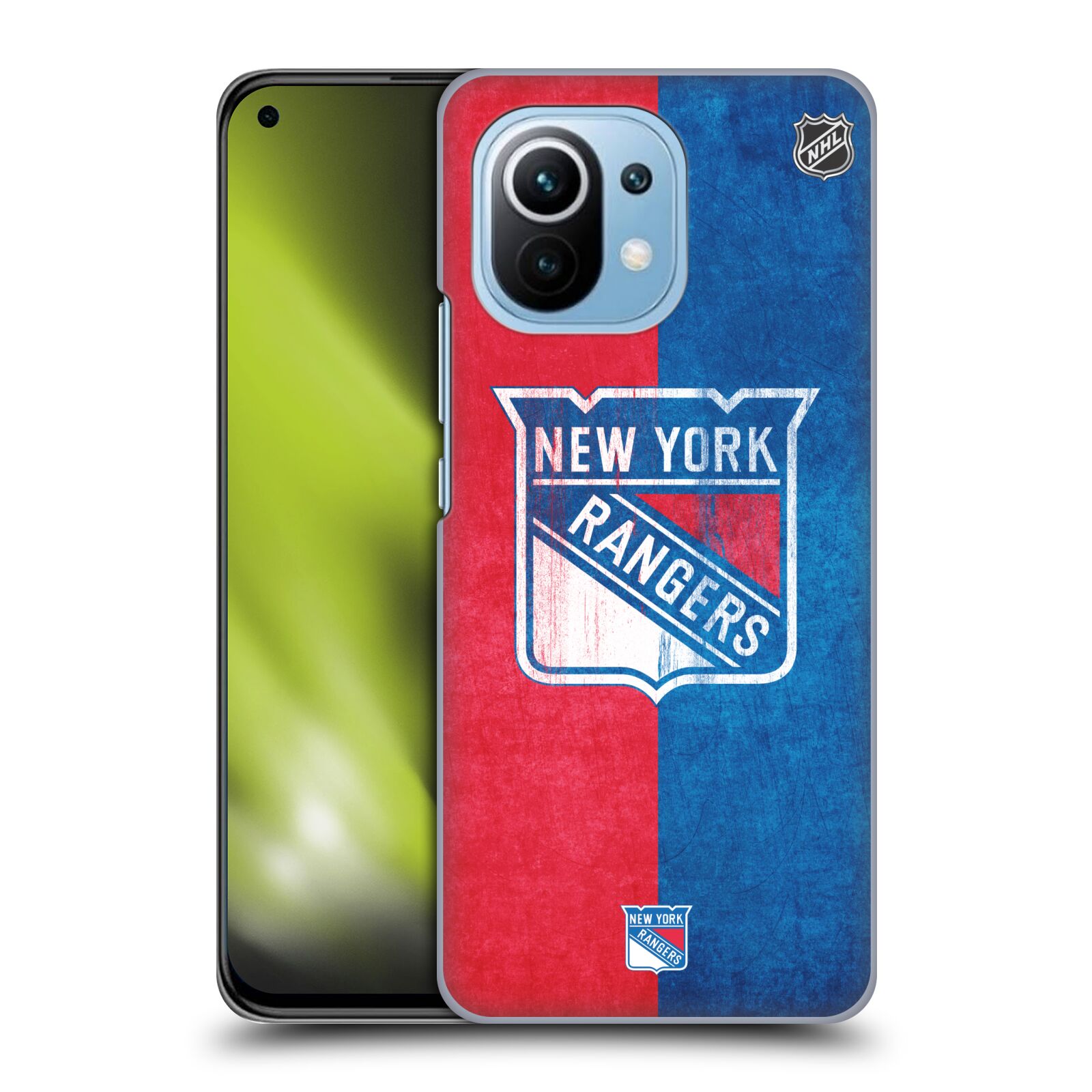 Pouzdro na mobil Xiaomi  Mi 11 - HEAD CASE - Hokej NHL - New York Rangers - Znak oldschool