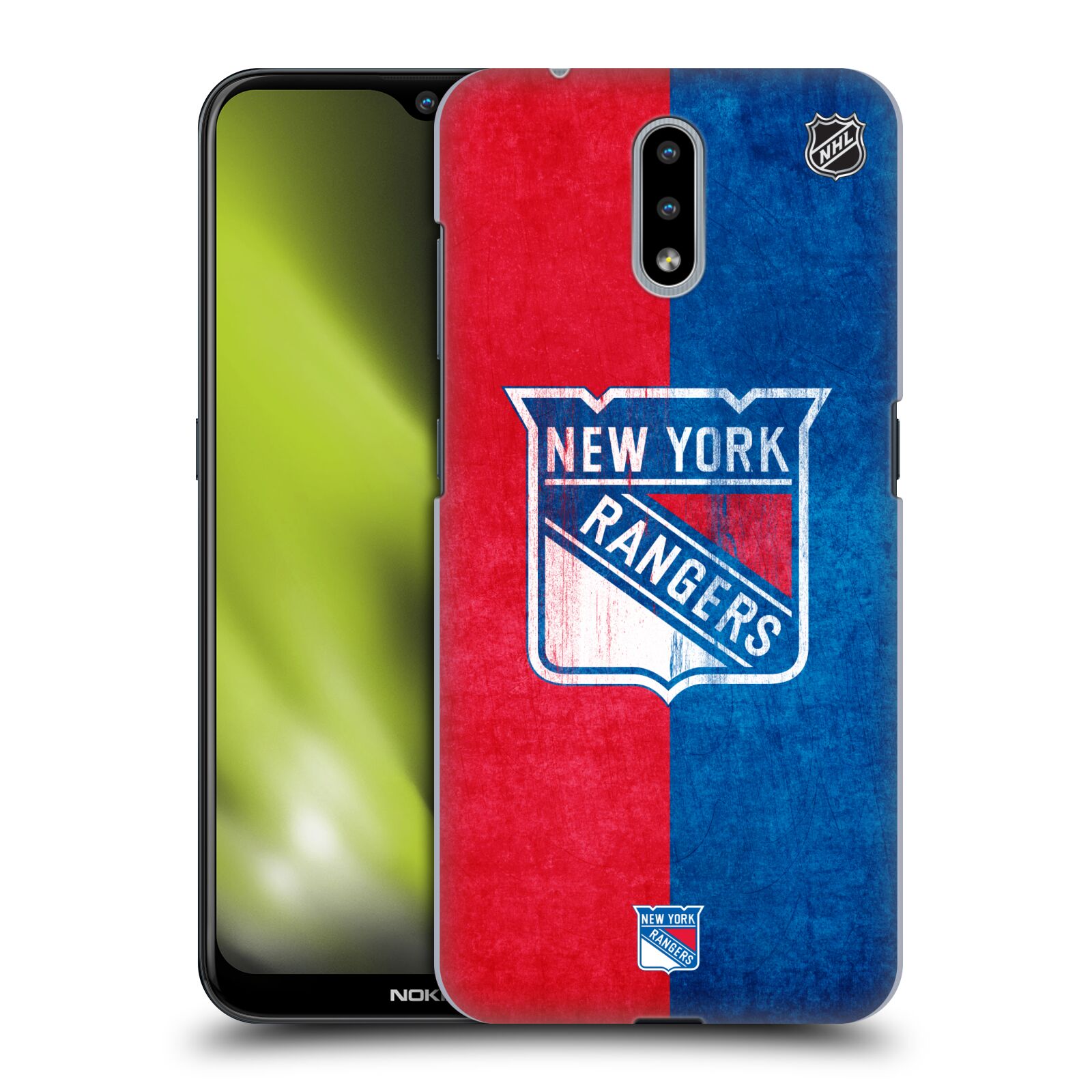 Pouzdro na mobil Nokia 2.3 - HEAD CASE - Hokej NHL - New York Rangers - Znak oldschool