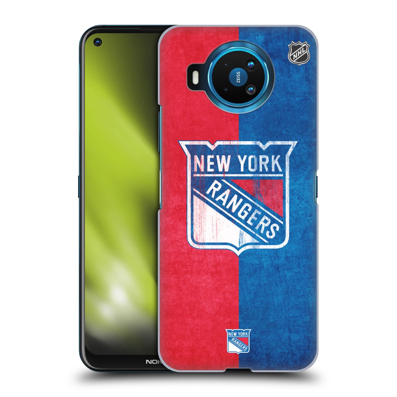 Pouzdro na mobil NOKIA 8.3 - HEAD CASE - Hokej NHL - New York Rangers - Znak oldschool