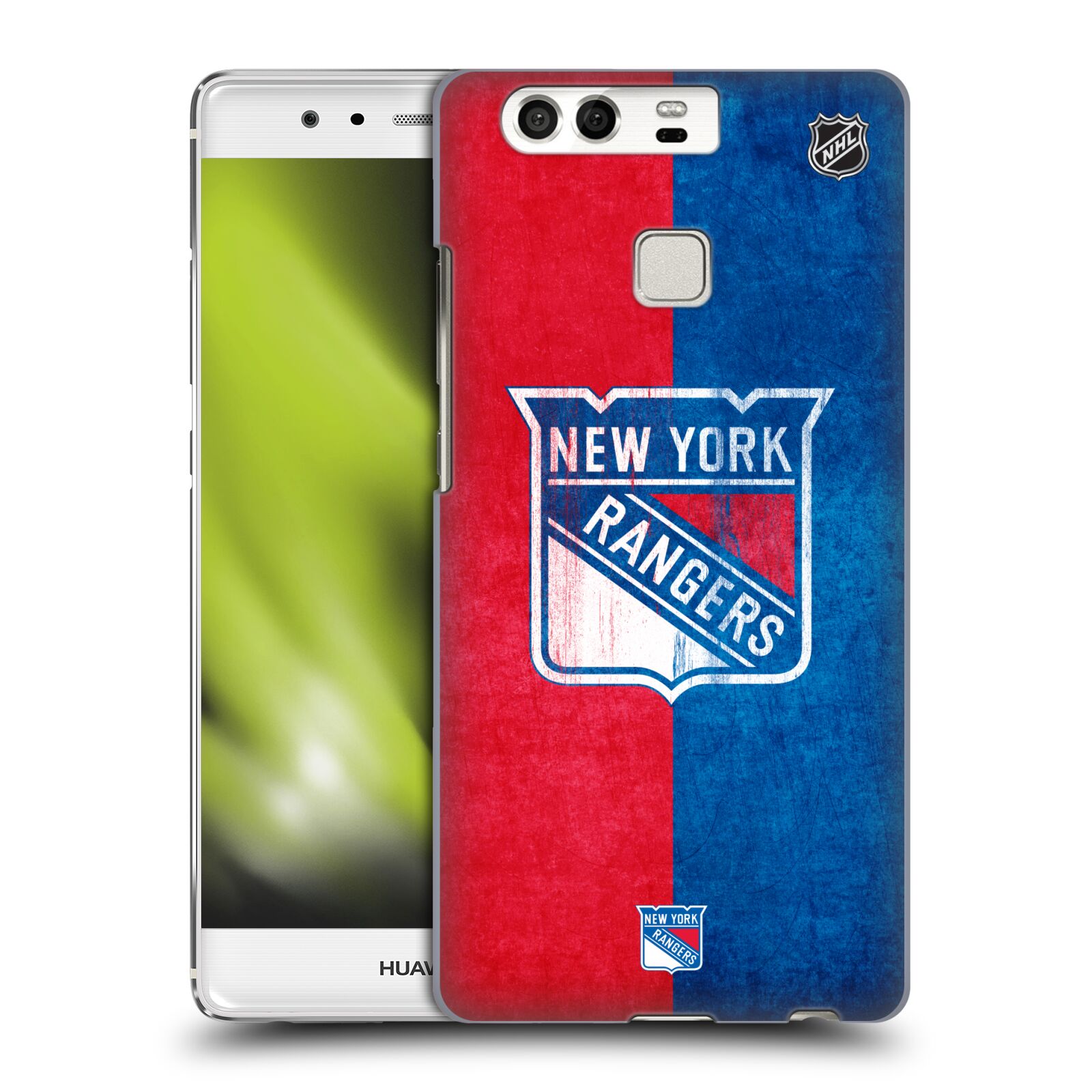 Pouzdro na mobil Huawei P9 / P9 DUAL SIM - HEAD CASE - Hokej NHL - New York Rangers - Znak oldschool