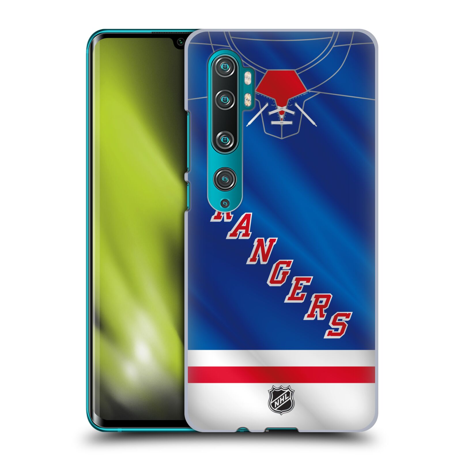 Pouzdro na mobil Xiaomi Mi Note 10 / Mi Note 10 Pro - HEAD CASE - Hokej NHL - New York Rangers - Dres