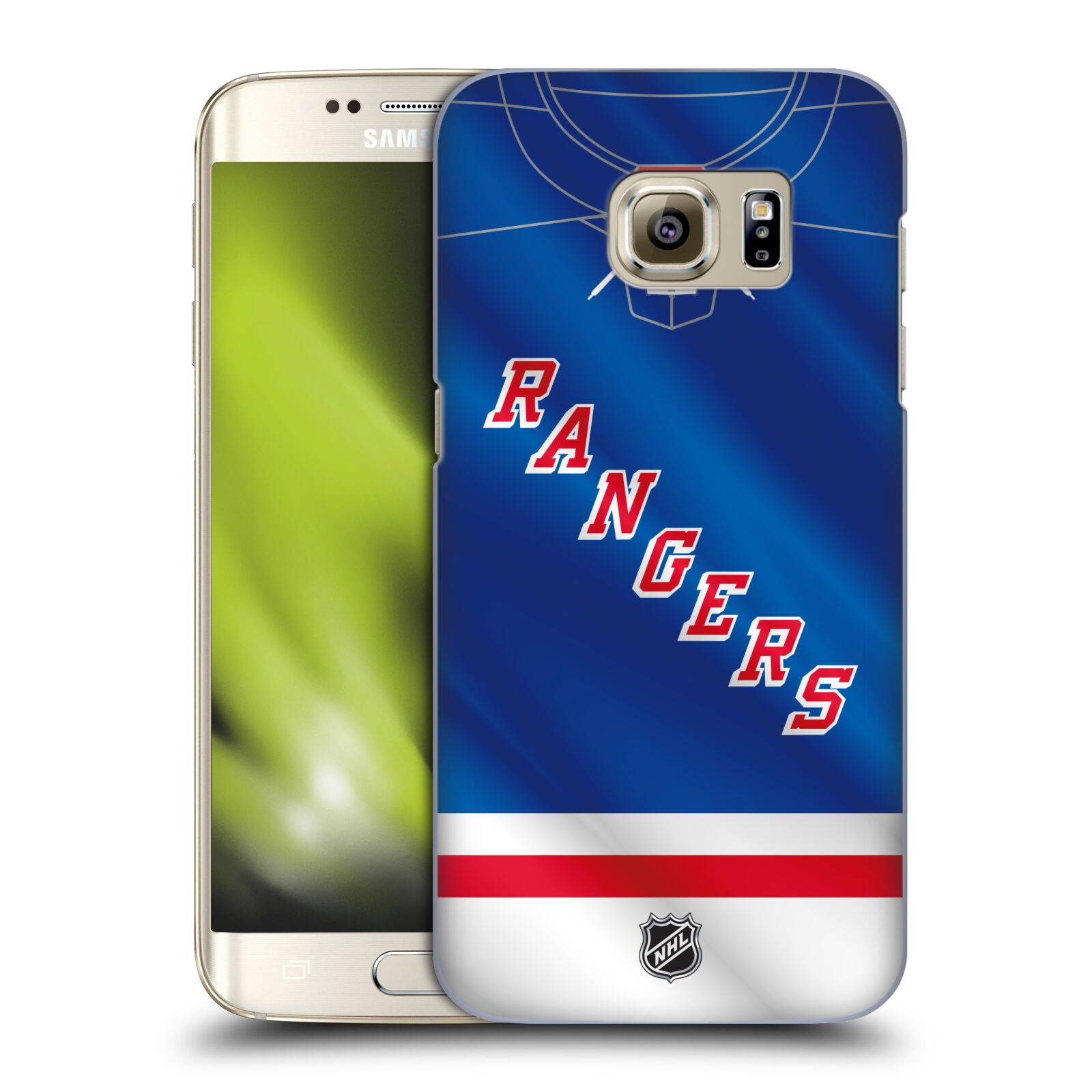 Pouzdro na mobil Samsung Galaxy S7 EDGE - HEAD CASE - Hokej NHL - New York Rangers - Dres