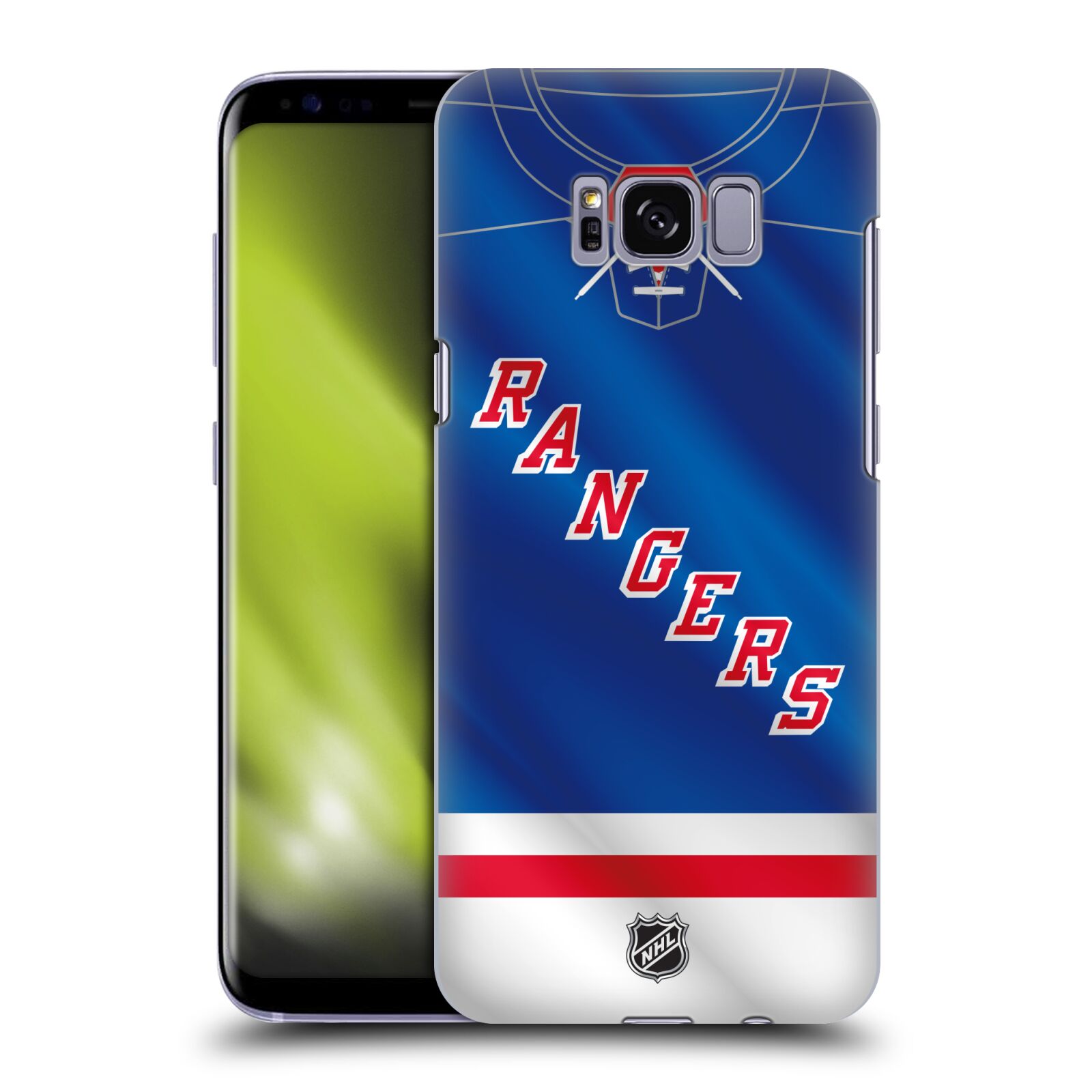 Pouzdro na mobil Samsung Galaxy S8 - HEAD CASE - Hokej NHL - New York Rangers - Dres