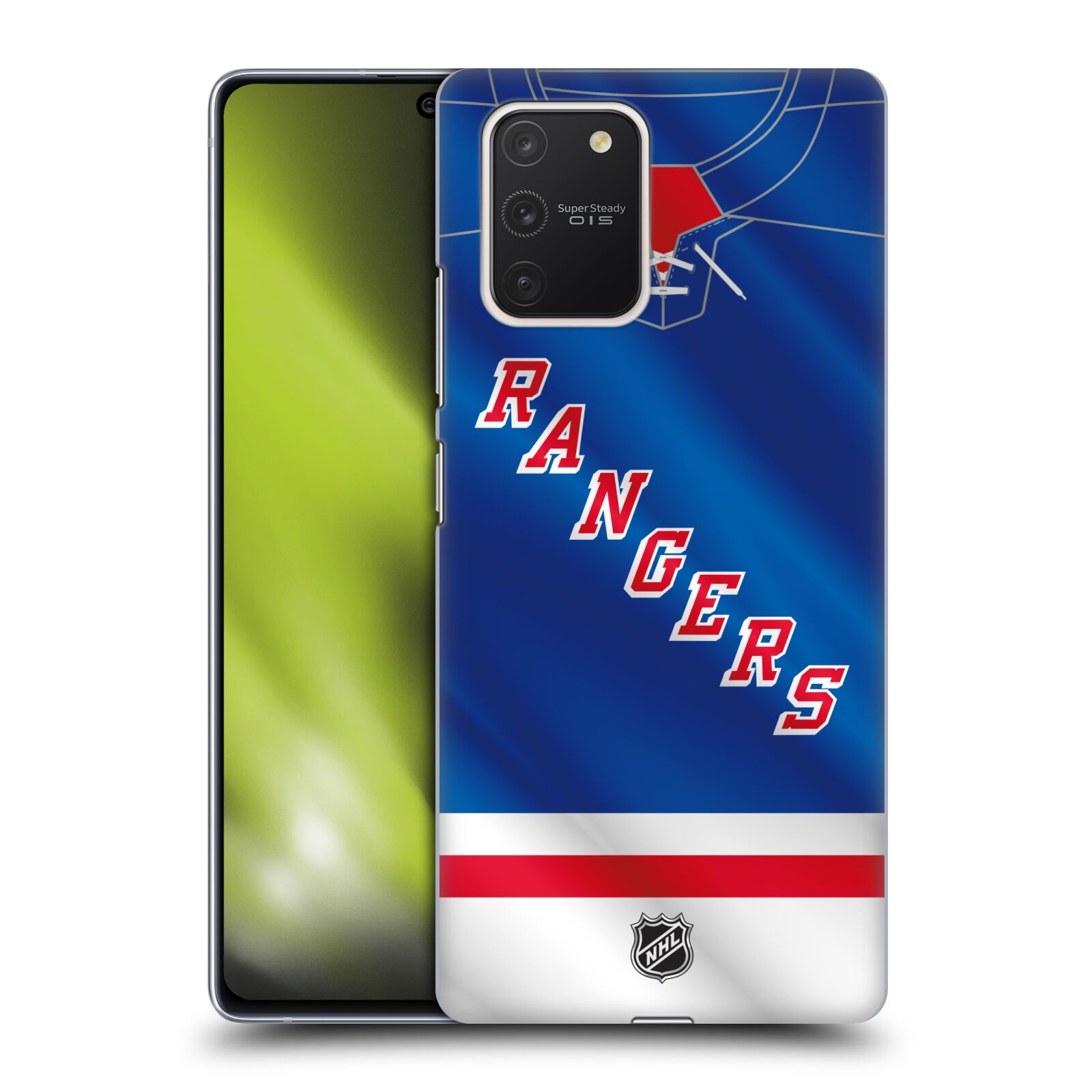 Pouzdro na mobil Samsung Galaxy S10 LITE - HEAD CASE - Hokej NHL - New York Rangers - Dres