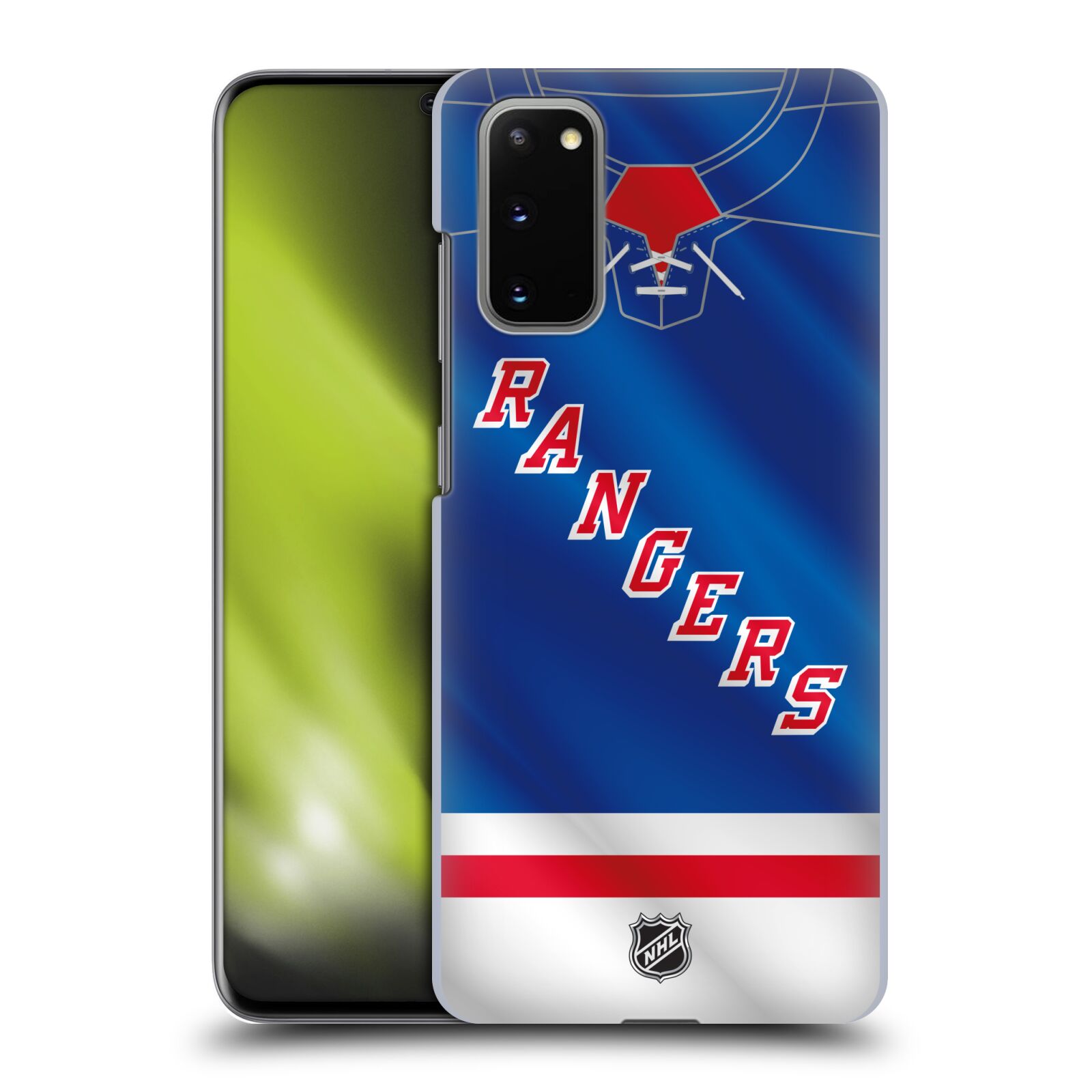 Pouzdro na mobil Samsung Galaxy S20 - HEAD CASE - Hokej NHL - New York Rangers - Dres