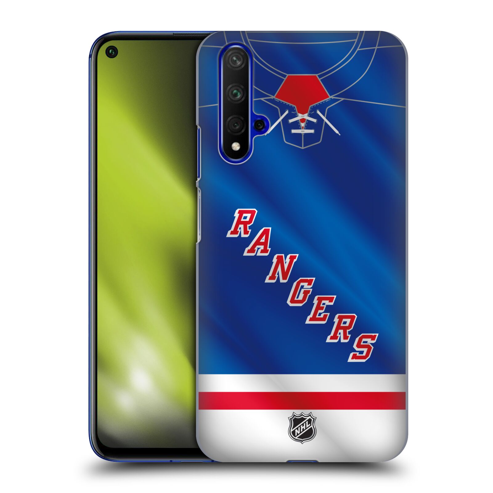 Pouzdro na mobil HONOR 20 - HEAD CASE - Hokej NHL - New York Rangers - Dres