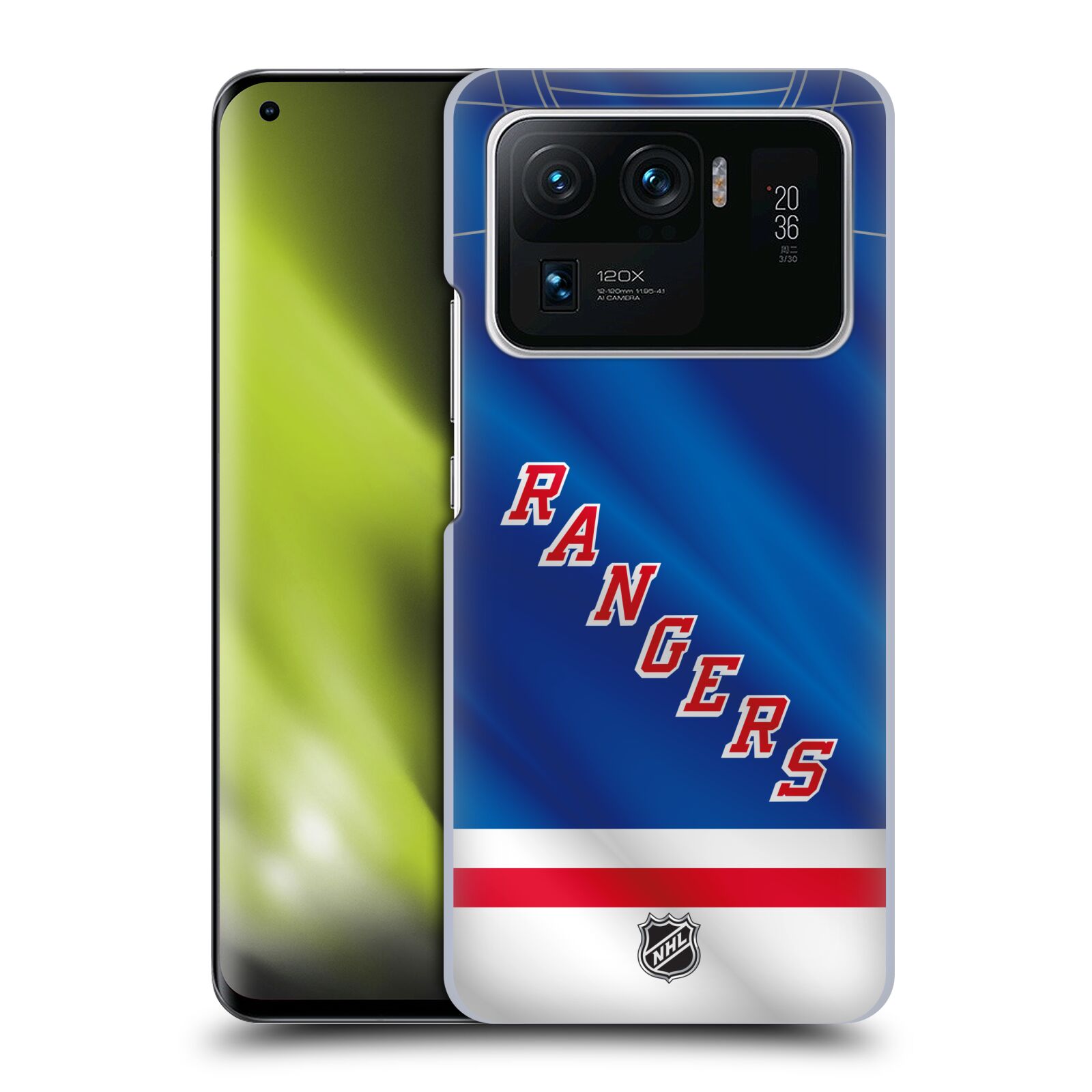 Pouzdro na mobil Xiaomi  Mi 11 ULTRA - HEAD CASE - Hokej NHL - New York Rangers - Dres