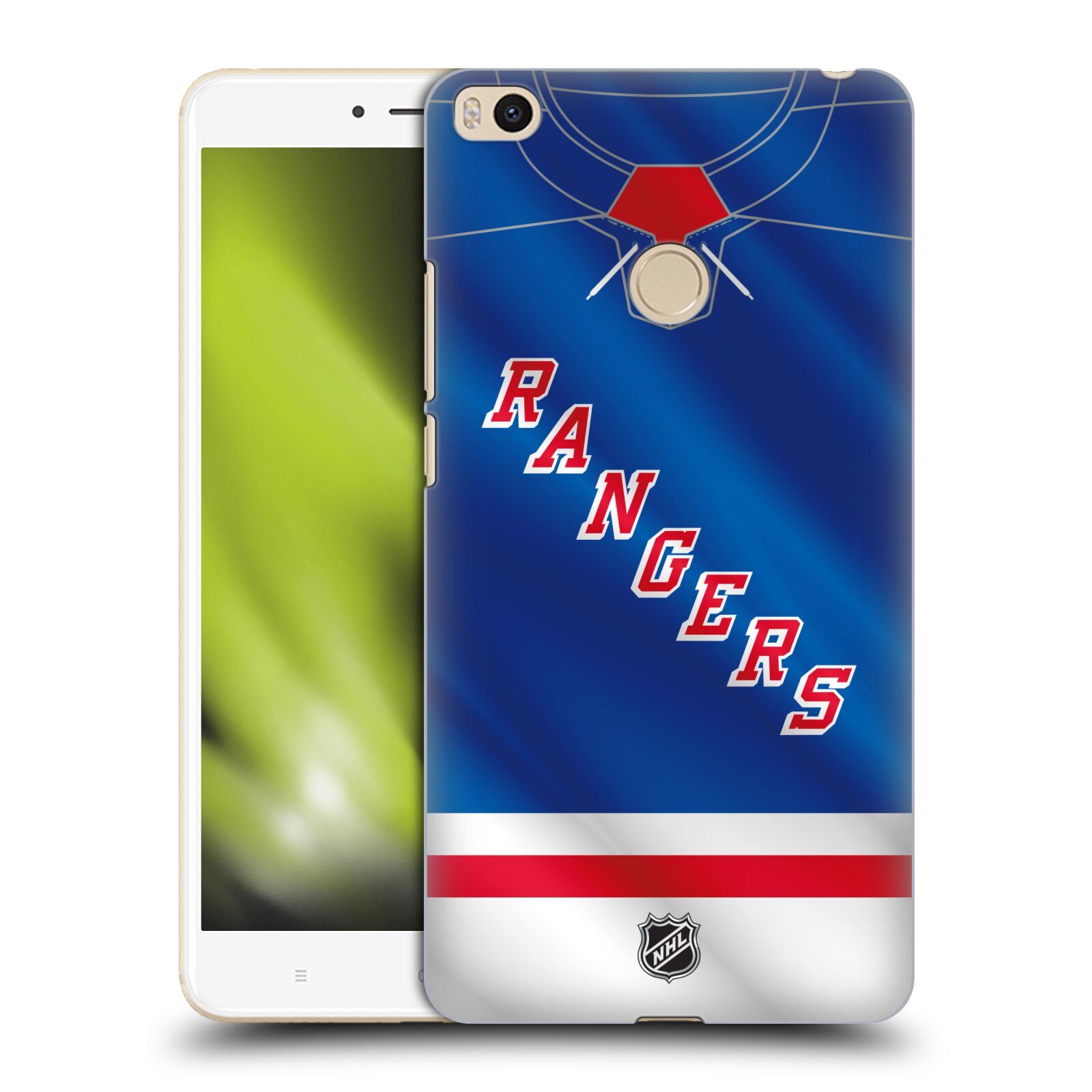 Pouzdro na mobil Xiaomi Mi Max 2 - HEAD CASE - Hokej NHL - New York Rangers - Dres