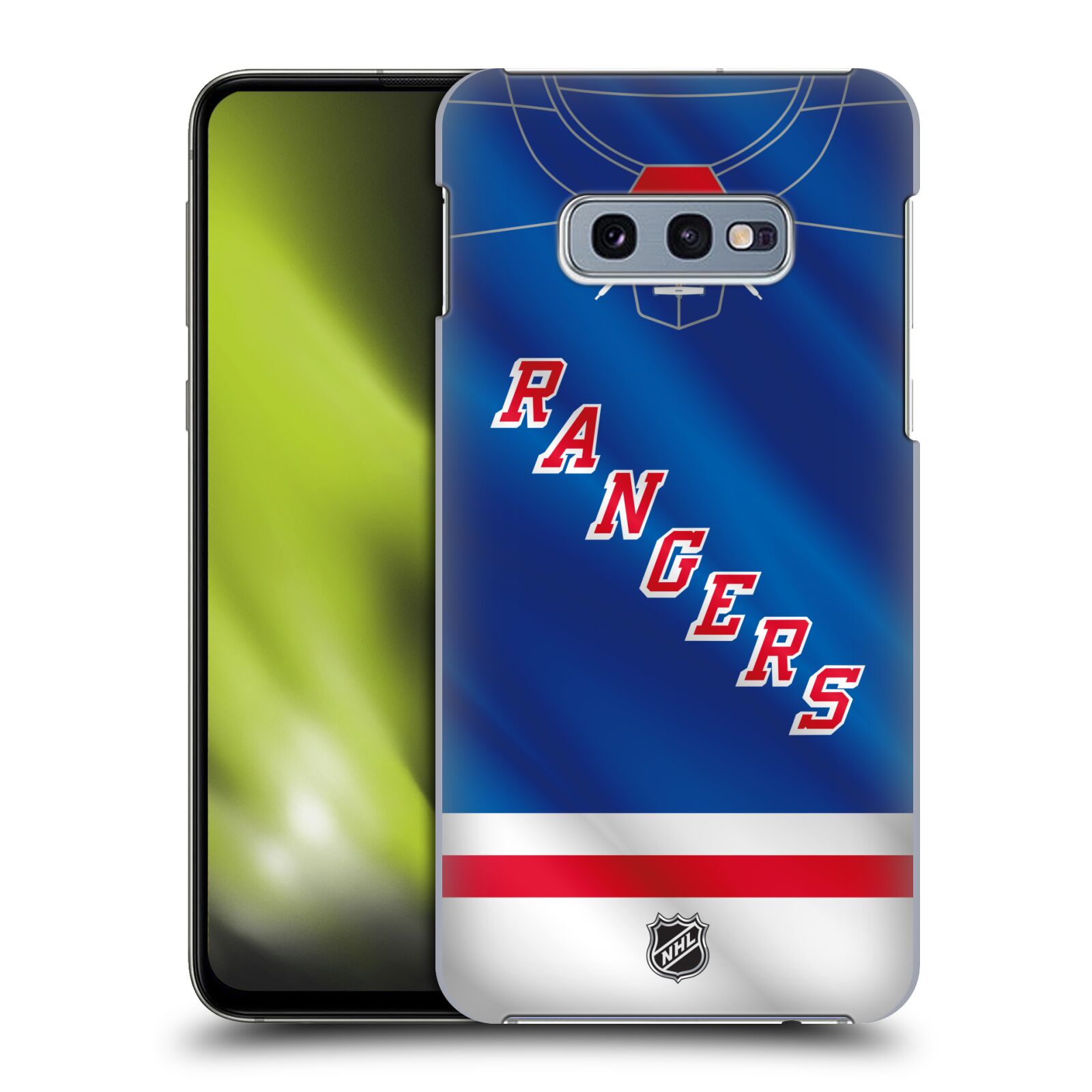 Pouzdro na mobil Samsung Galaxy S10e - HEAD CASE - Hokej NHL - New York Rangers - Dres