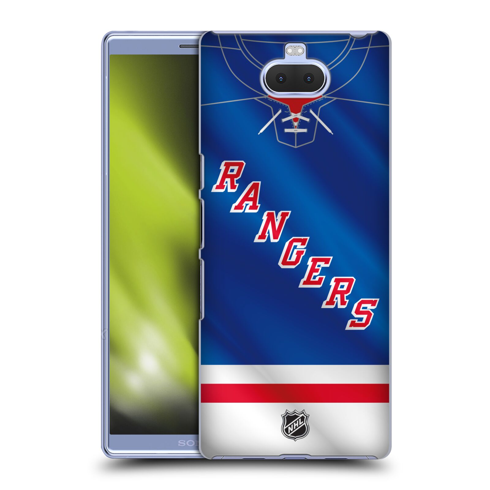 Pouzdro na mobil Sony Xperia 10 - HEAD CASE - Hokej NHL - New York Rangers - Dres