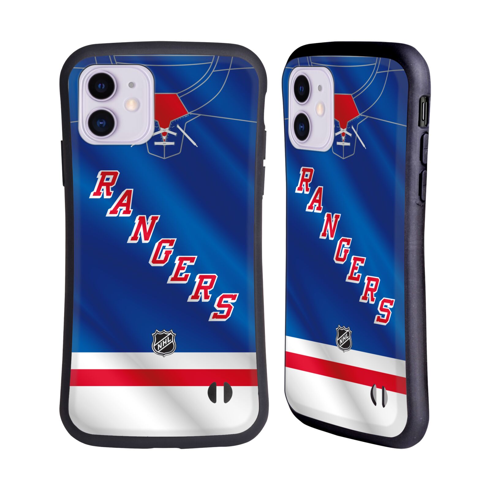 Obal na mobil Apple iPhone 11 - HEAD CASE - NHL - New York Rangers dres