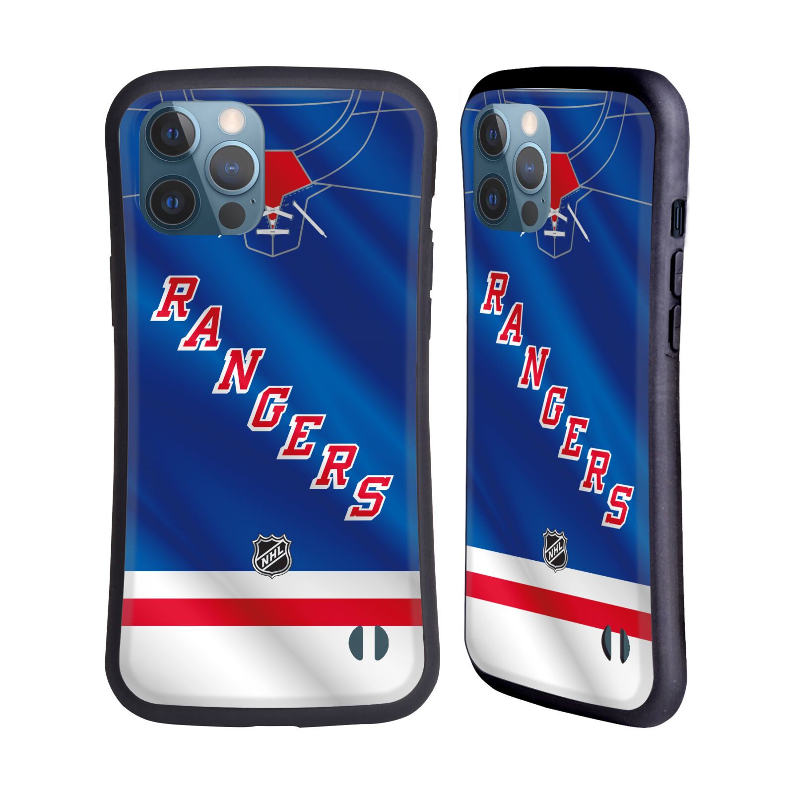 Obal na mobil Apple iPhone 12 PRO MAX - HEAD CASE - NHL - New York Rangers dres