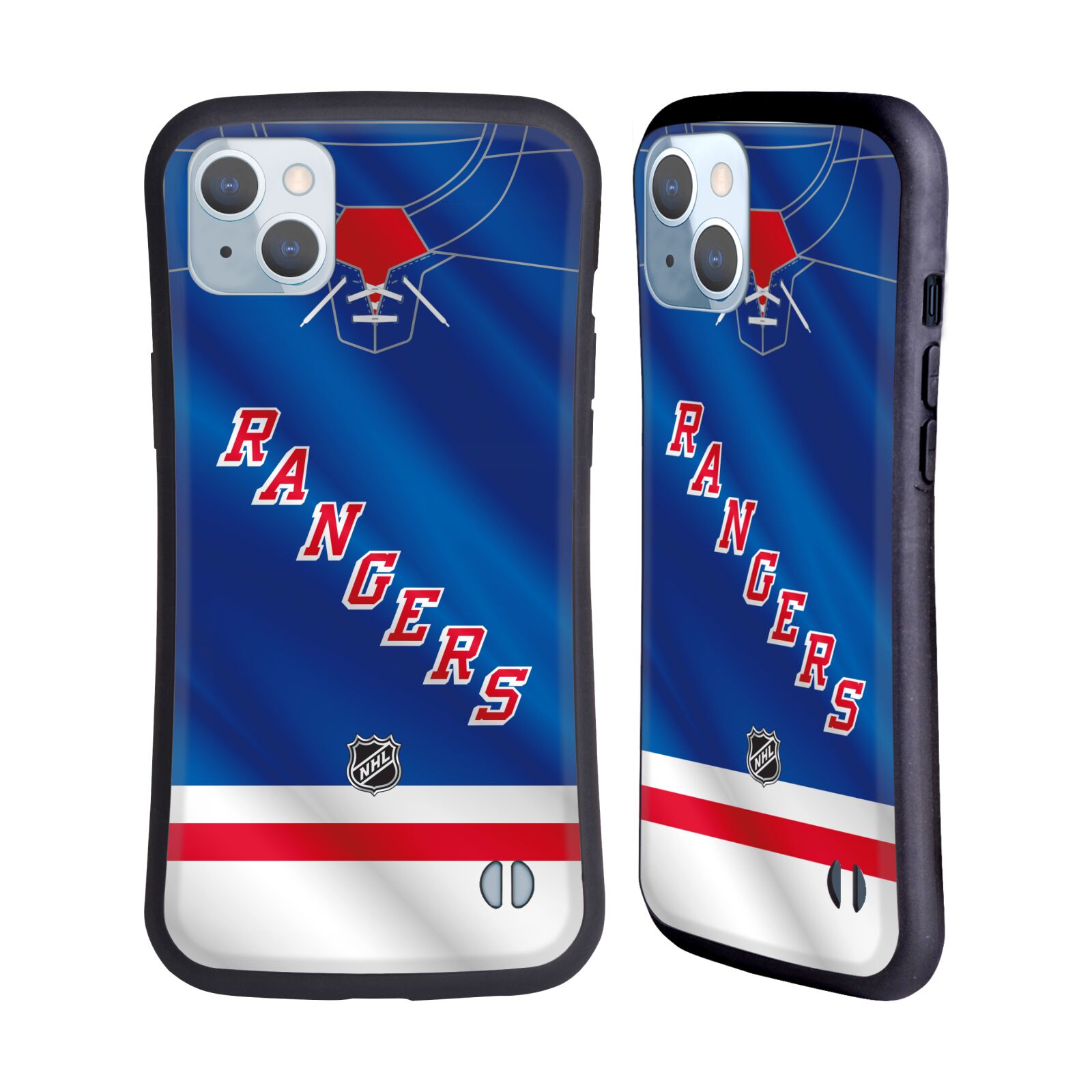 Obal na mobil Apple iPhone 14 PLUS - HEAD CASE - NHL - New York Rangers dres