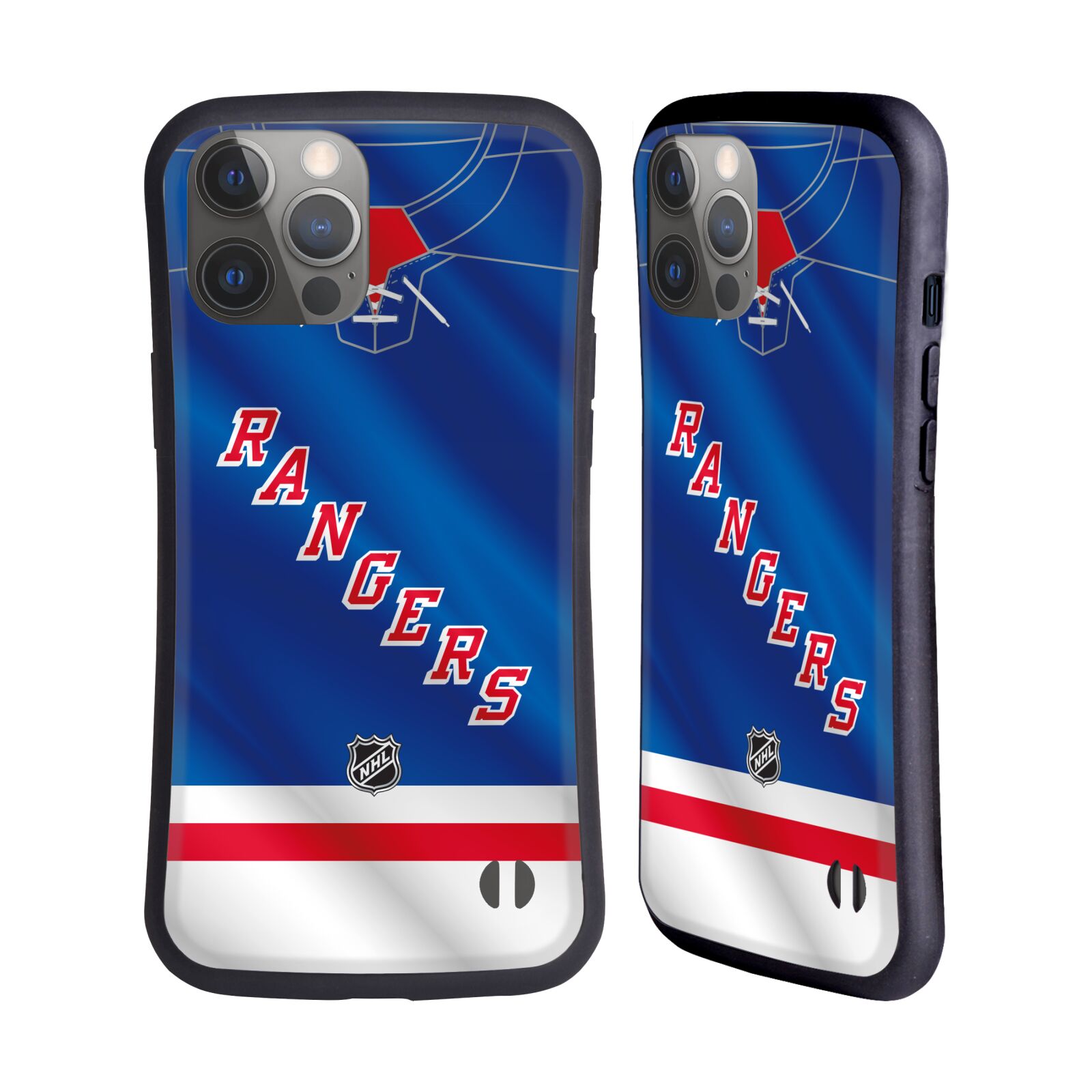 Obal na mobil Apple iPhone 14 PRO MAX - HEAD CASE - NHL - New York Rangers dres