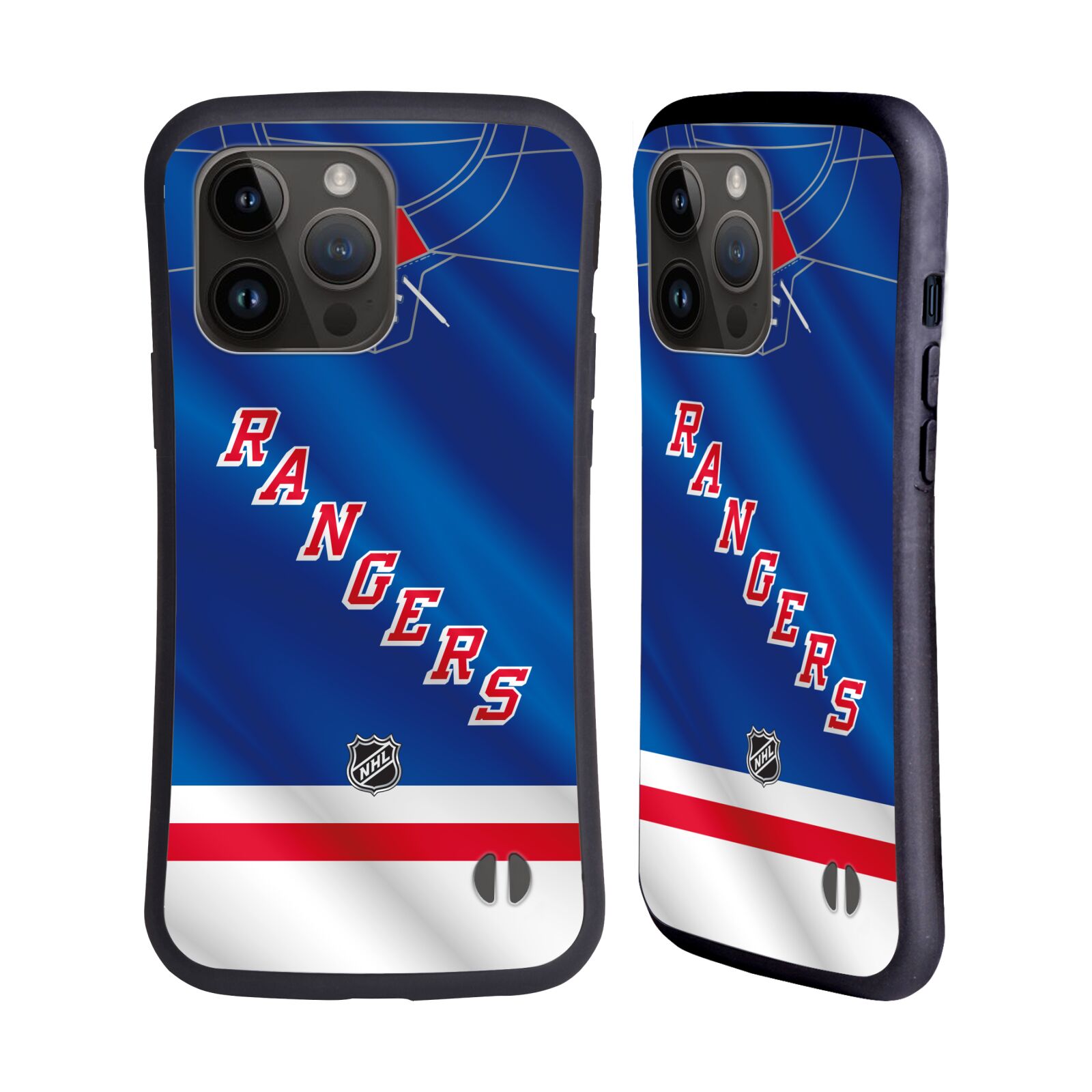 Obal na mobil Apple iPhone 15 PRO MAX - HEAD CASE - NHL - New York Rangers dres